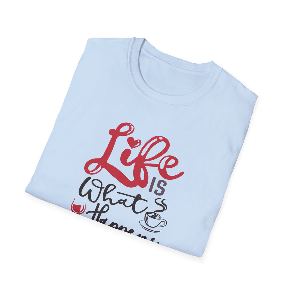 Coffee and Wine - Men's and Woman's Soft style T-Shirt