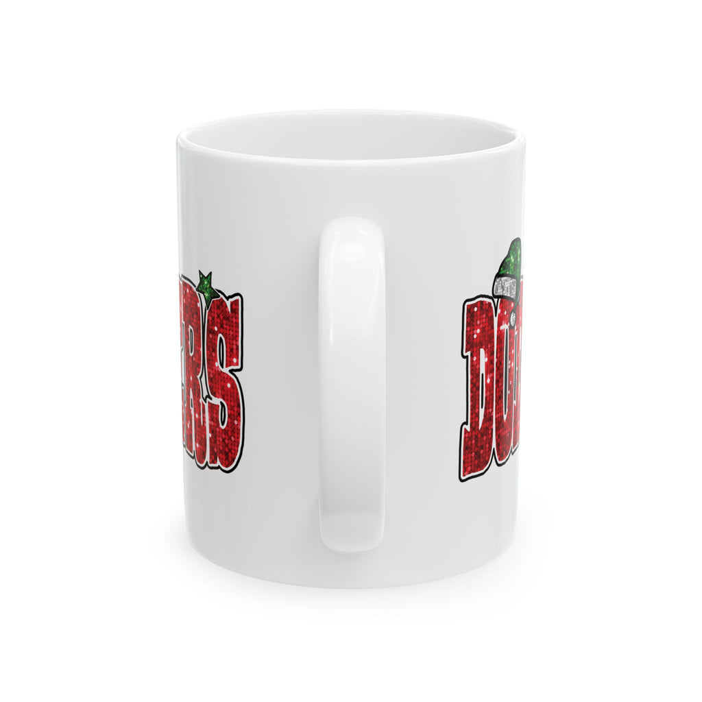 Doyers Festive Holiday Mug - Perfect for Christmas Cheer, Gift for Coffee Lovers, Cute Seasonal Drinkware, LA Dodgers, Holiday Decor