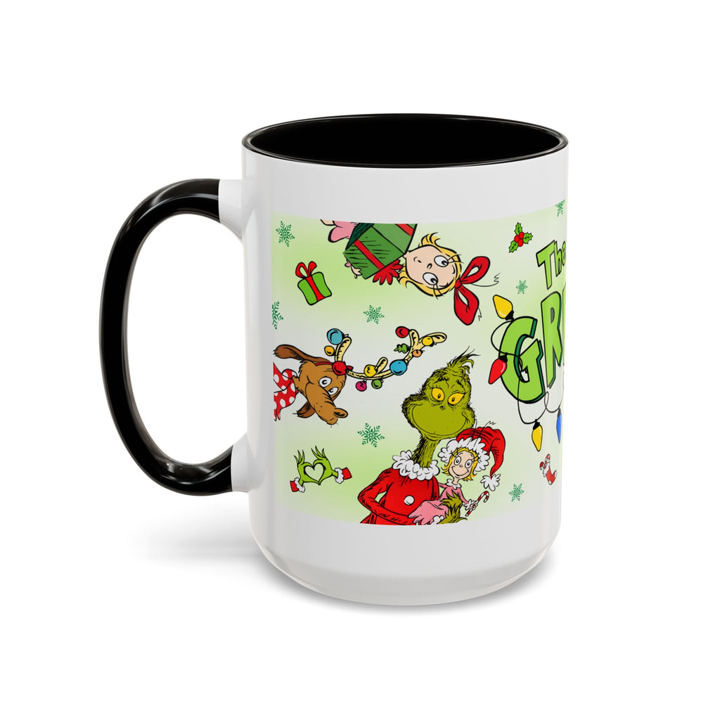 Whimsical The Grinch Mugs, Funny Holiday Gift, Christmas Coffee Cup, Festive Drinkware, Grinch Themed Mug