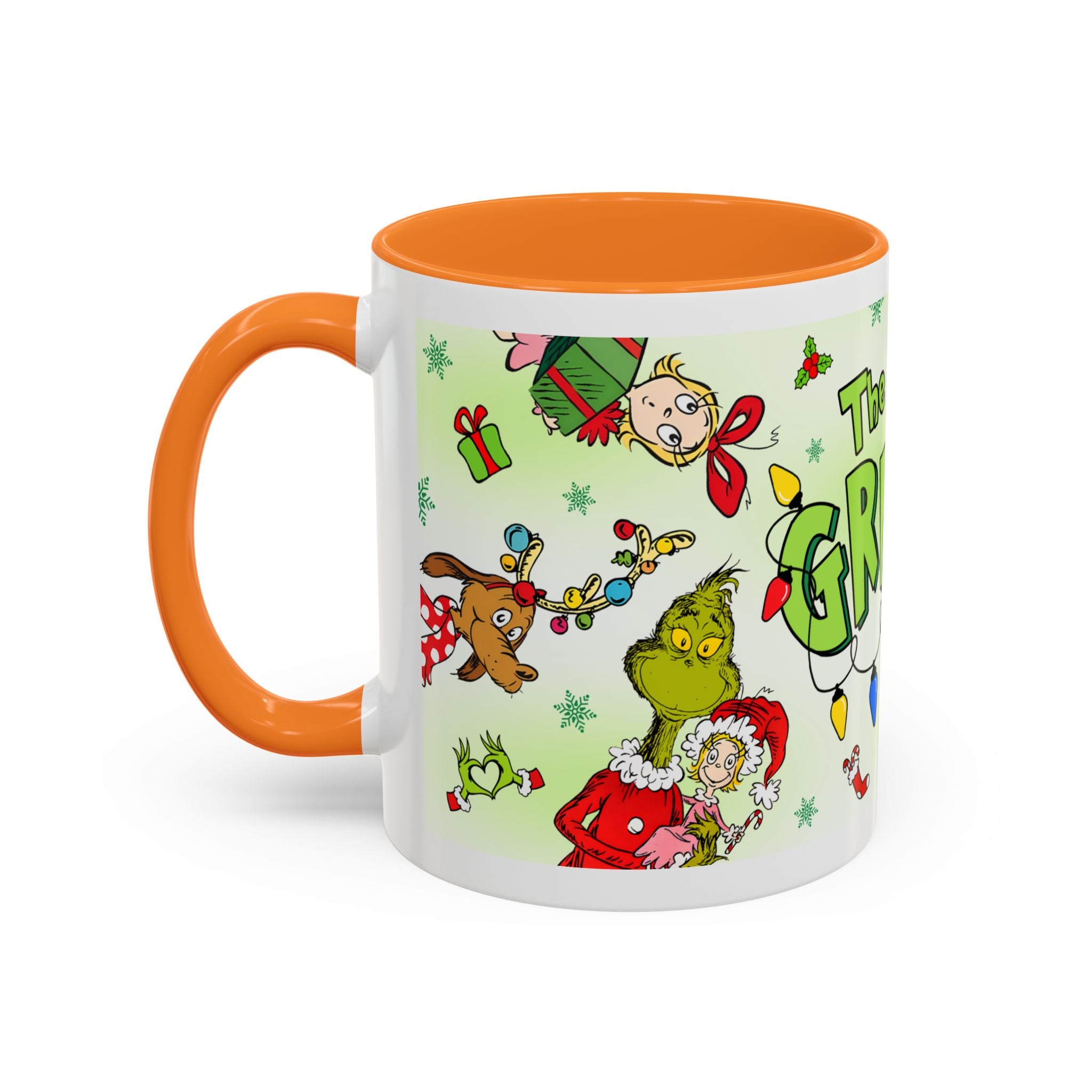 Whimsical The Grinch Mugs, Funny Holiday Gift, Christmas Coffee Cup, Festive Drinkware, Grinch Themed Mug