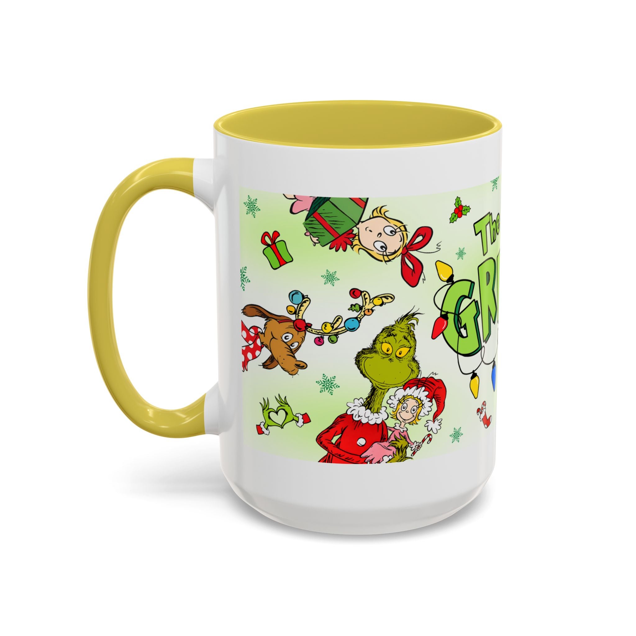 Whimsical The Grinch Mugs, Funny Holiday Gift, Christmas Coffee Cup, Festive Drinkware, Grinch Themed Mug