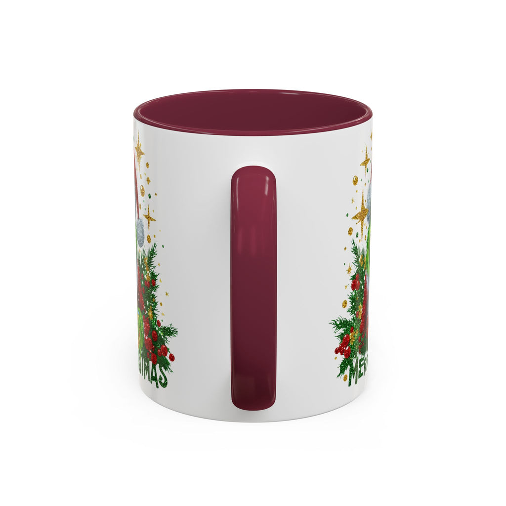 Grinchy Christmas Mug - 11oz & 15oz, Holiday Gift, Festive Beverage Cup, Winter Decorations, Fun Coffee Mug, Grinch Lover Gift