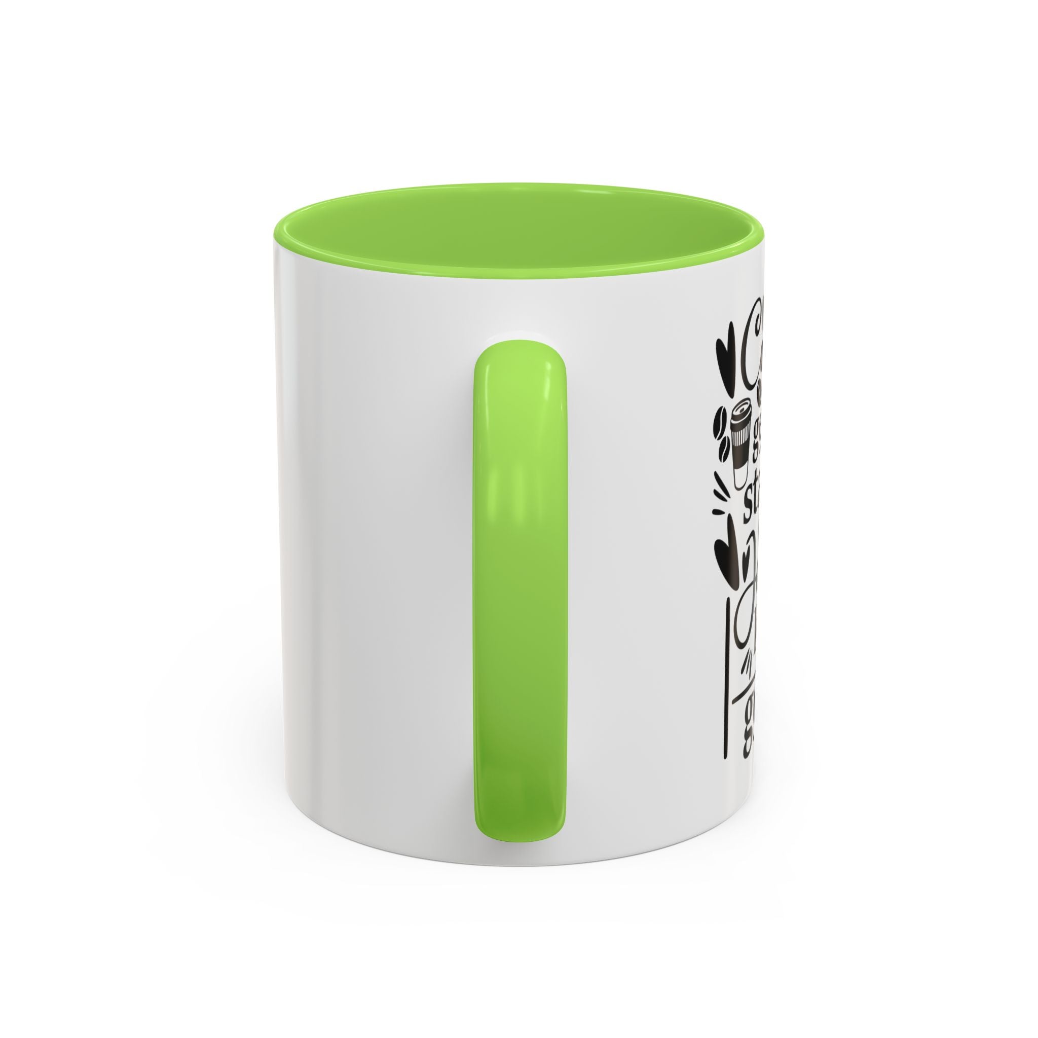 Faithful Morning Mug, Christian Coffee Cup, Religious Tea Mug, Jesus and Coffee Drinkware, Colorful Ceramic Mug