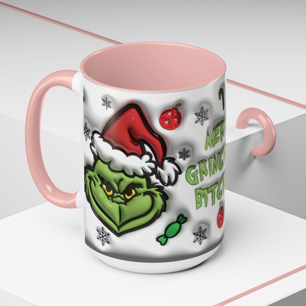Merry Grinchmas Coffee Mug - Holiday Gift for Christmas Lovers, Fun Ceramic Mug, Grinch-Themed Drinkware, Funny Coffee Cup