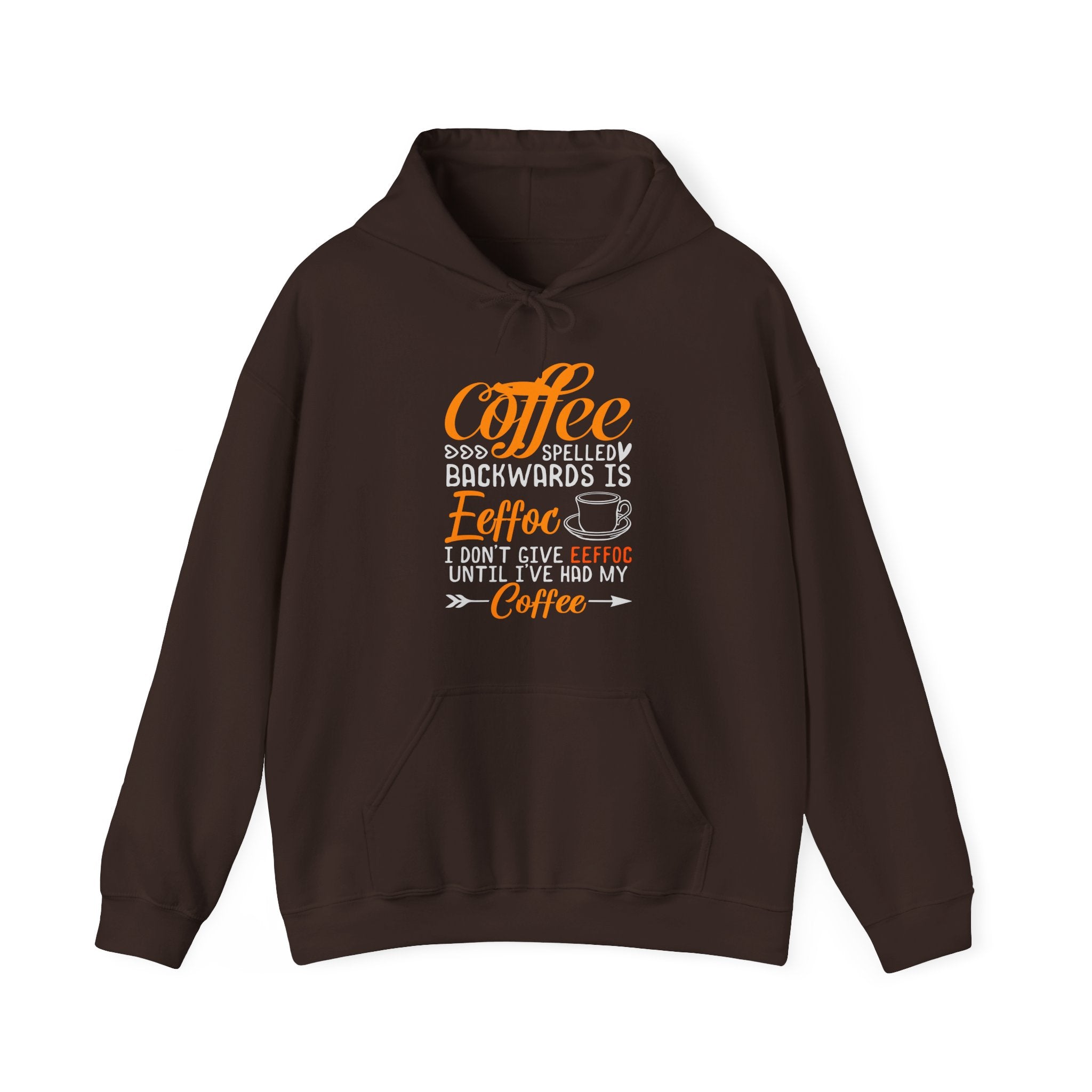 Give Me My Eeffoc Coffee - Unisex Heavy Blend Hooded Sweatshirt