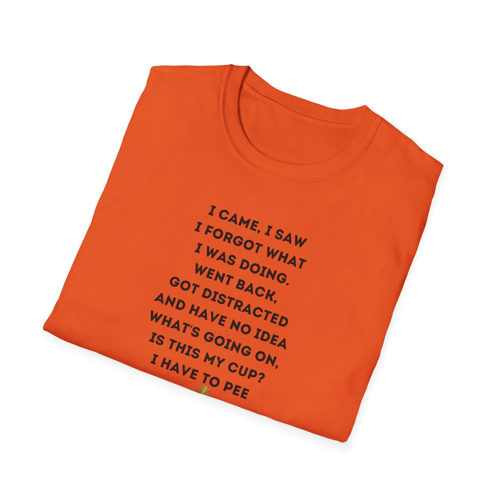 Grumpy Grinch Character with Funny Relatable Quote T-Shirt | Meme Tee
