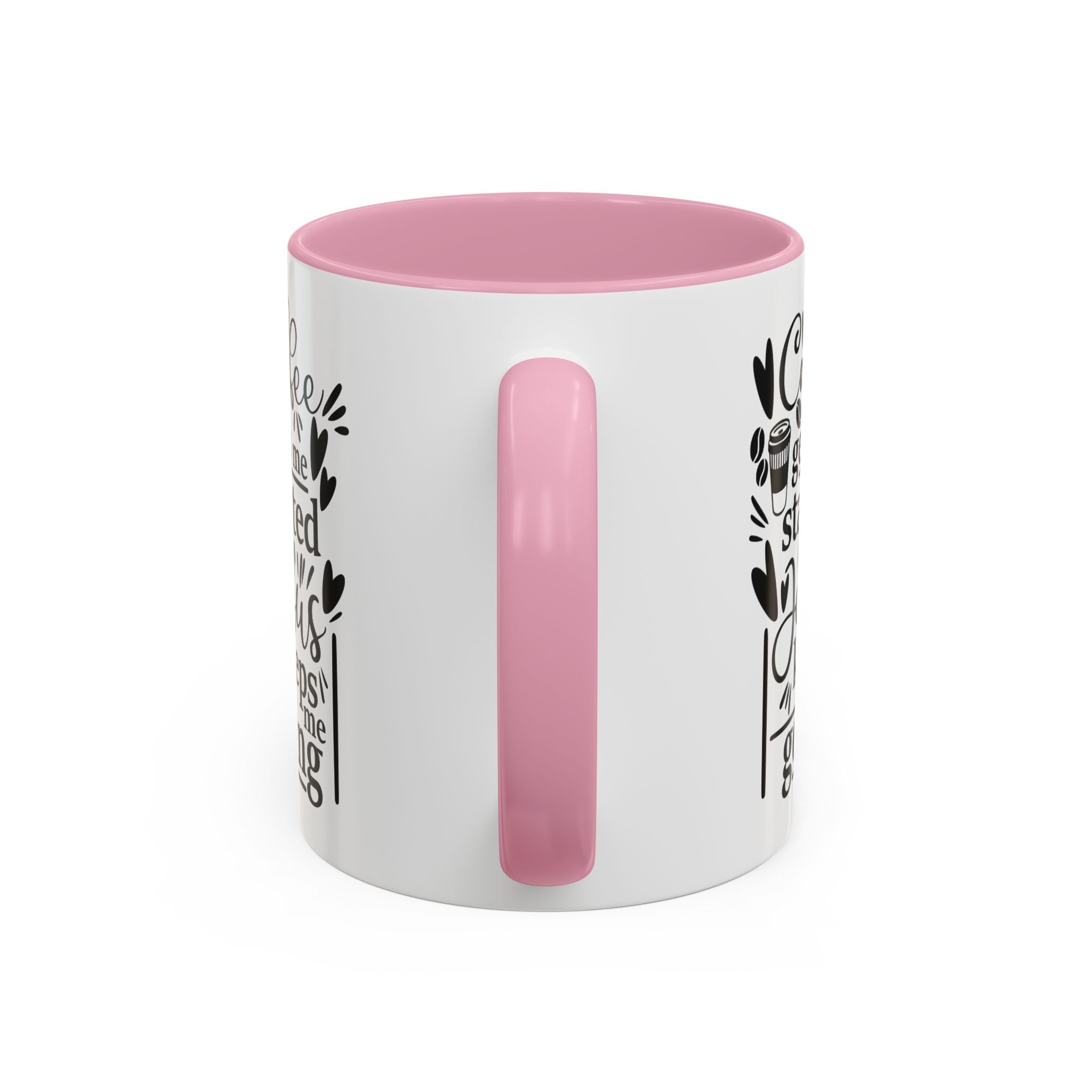 Faithful Morning Mug, Christian Coffee Cup, Religious Tea Mug, Jesus and Coffee Drinkware, Colorful Ceramic Mug