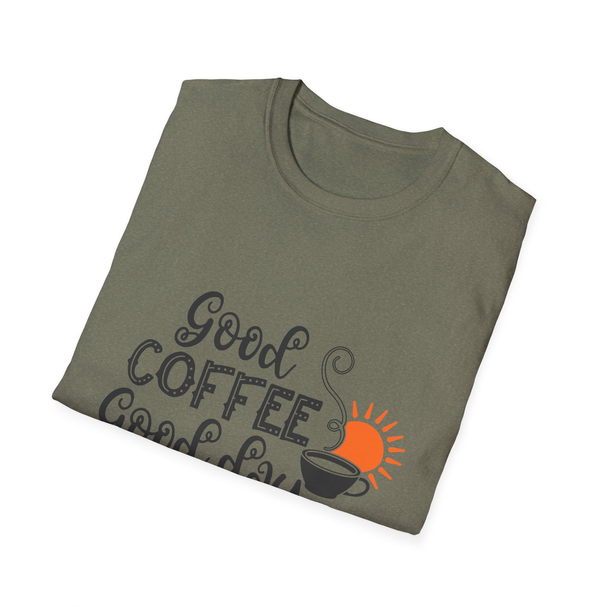 Good Coffee Good Day - Unisex Softstyle T-Shirt