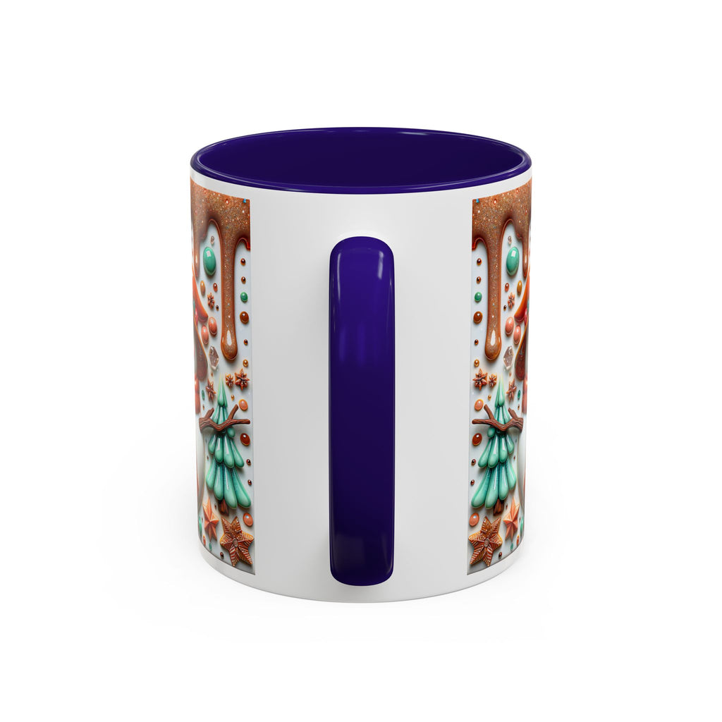 Colorful Holiday Mugs: Festive Owl & Snowman Design, Winter Gift, Christmas Coffee Cup, Cozy Kitchen Decor, Hot Cocoa Mug