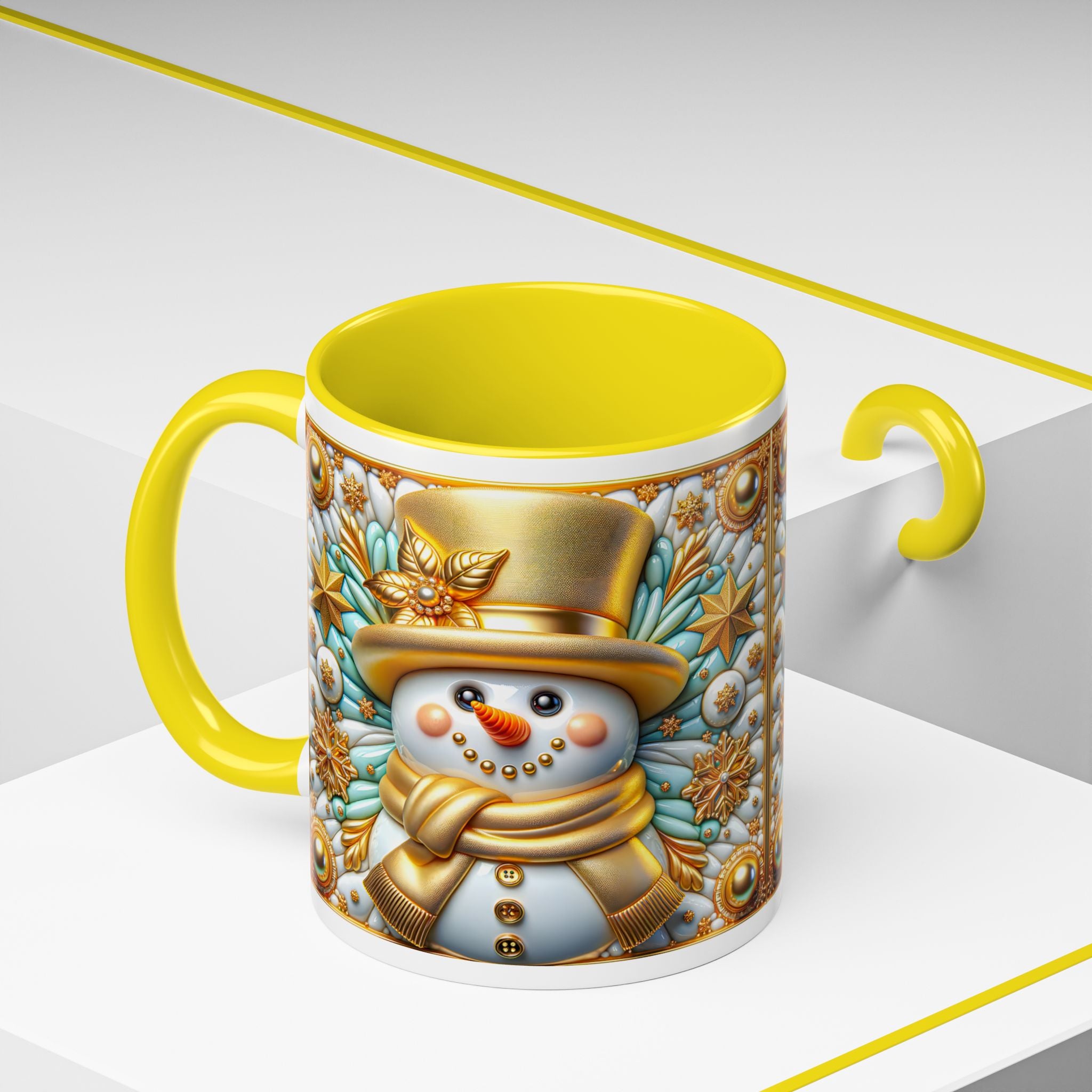 Festive Snowman Coffee Mug | Holiday Gift, Winter Decor, Cute Mug, Christmas Mug, Snowman Lover's Gift