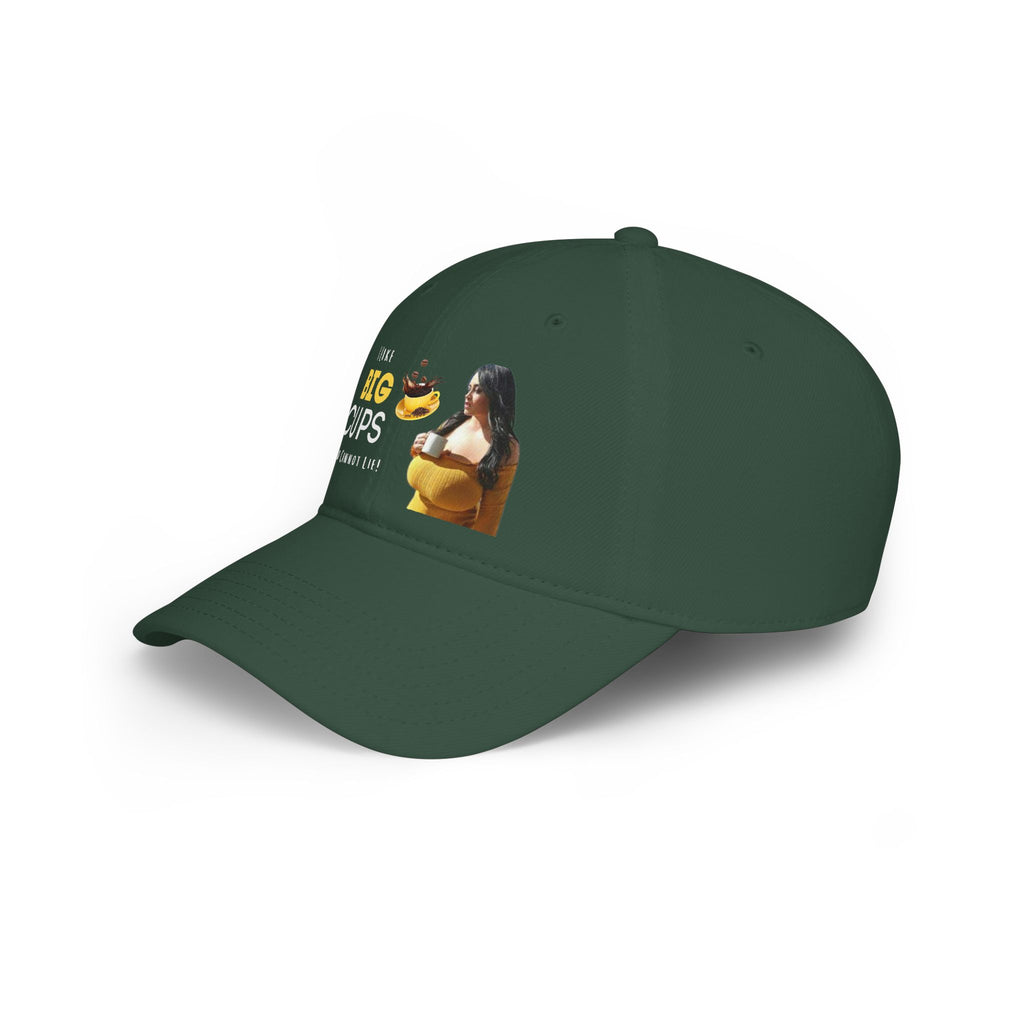 I Like BIG CUPS and I Cannot Lie! Low Profile Baseball Cap