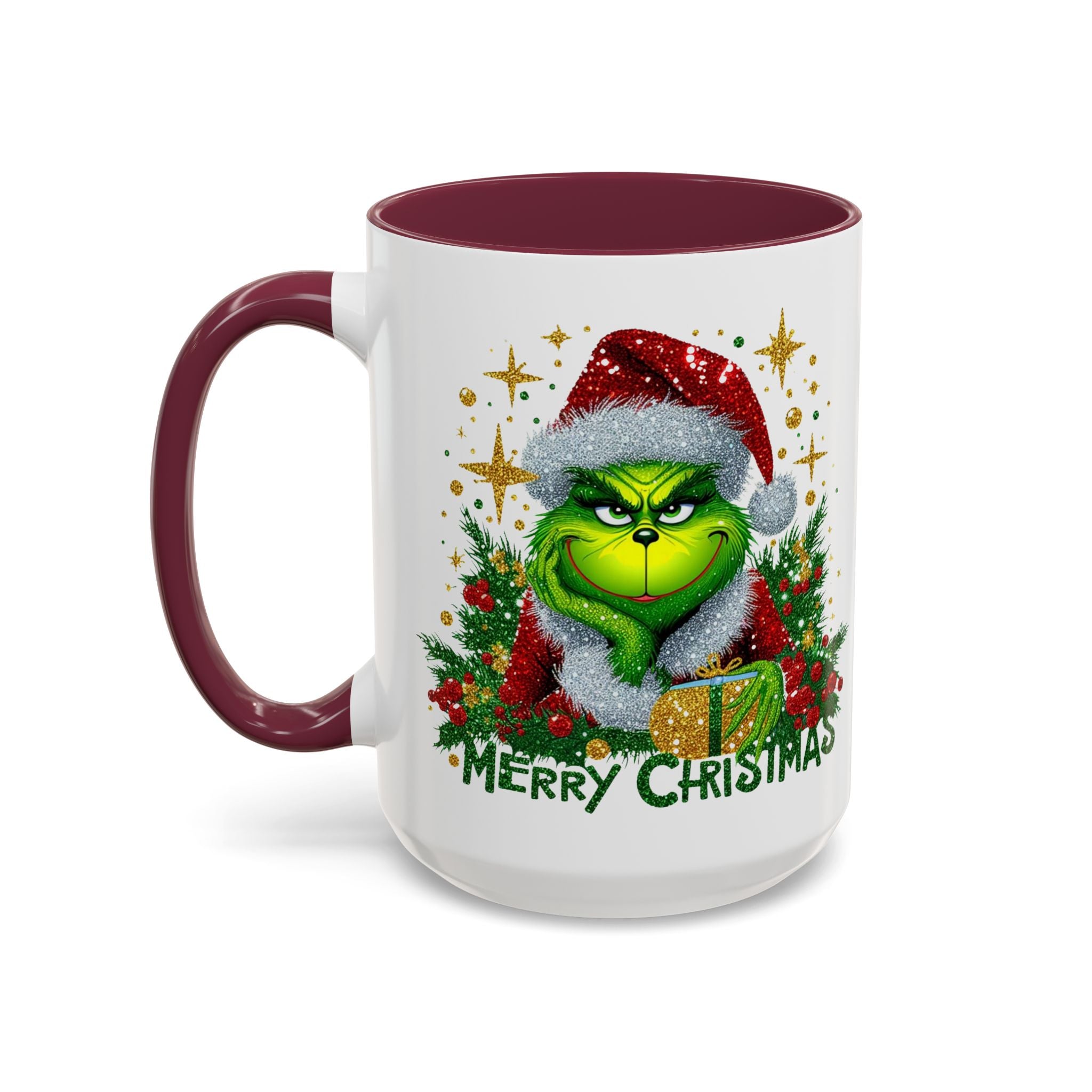Grinchy Christmas Mug - 11oz & 15oz, Holiday Gift, Festive Beverage Cup, Winter Decorations, Fun Coffee Mug, Grinch Lover Gift