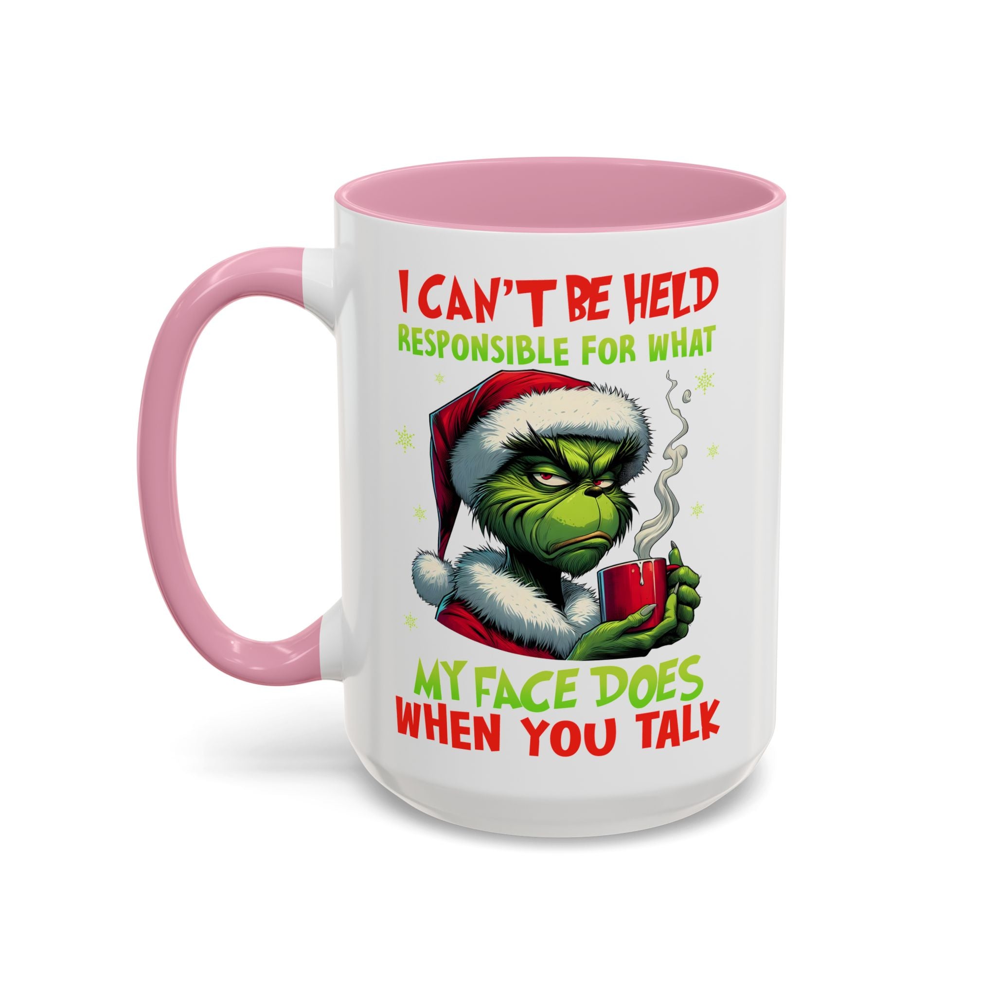 Colorful Grinch Mugs - Perfect for the Holidays, Funny Gift, Coffee Mug, Christmas Present, Office Humor, Grinch Lover
