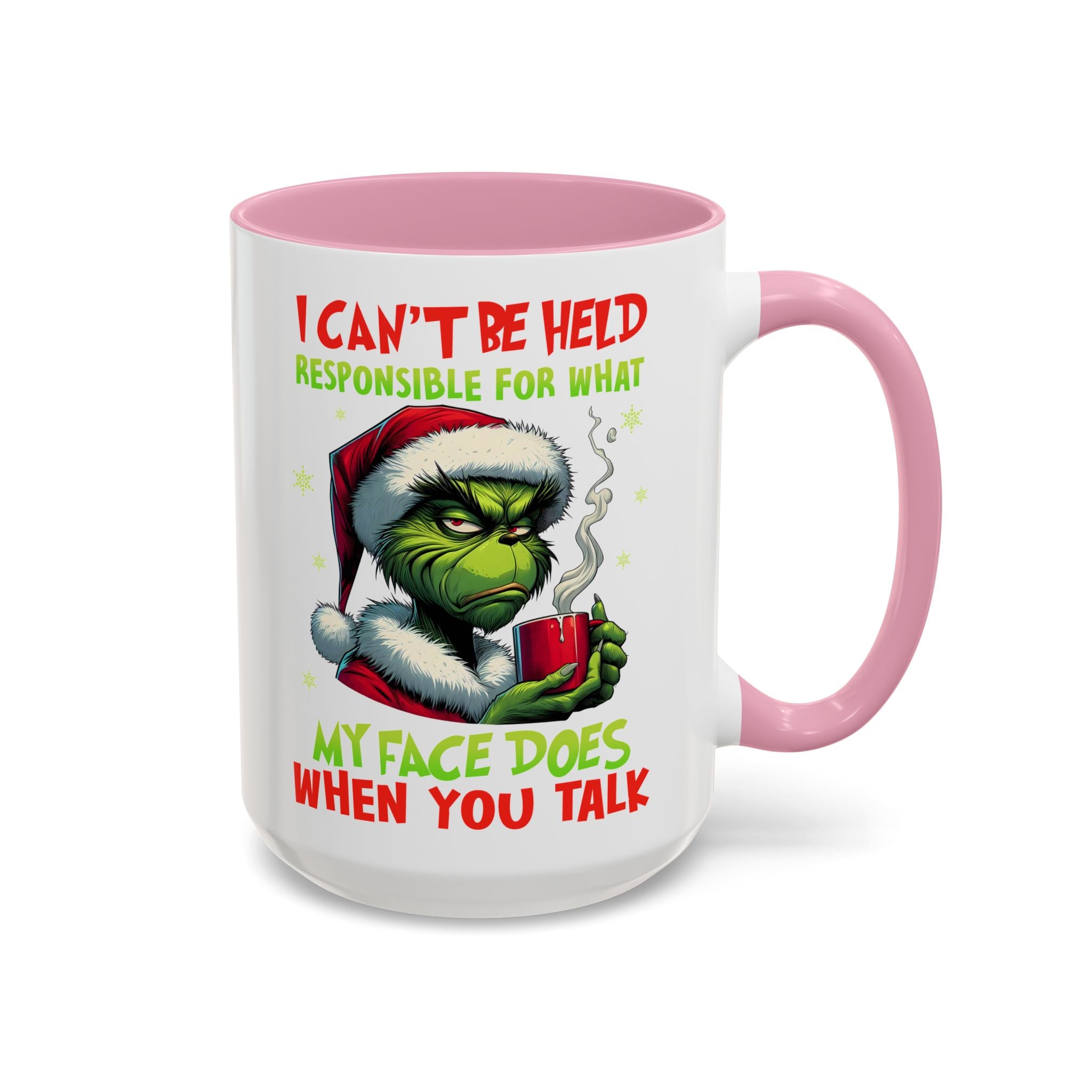 Colorful Grinch Mugs - Perfect for the Holidays, Funny Gift, Coffee Mug, Christmas Present, Office Humor, Grinch Lover