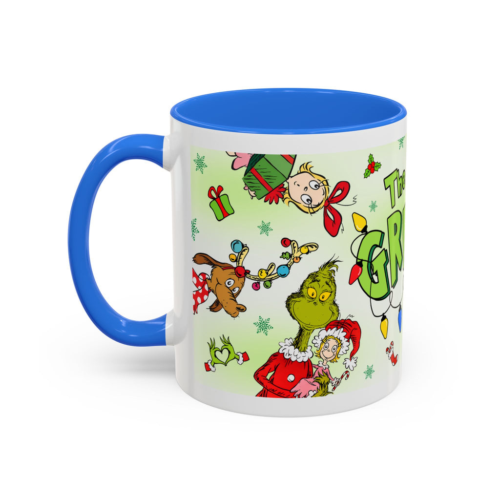 Whimsical The Grinch Mugs, Funny Holiday Gift, Christmas Coffee Cup, Festive Drinkware, Grinch Themed Mug