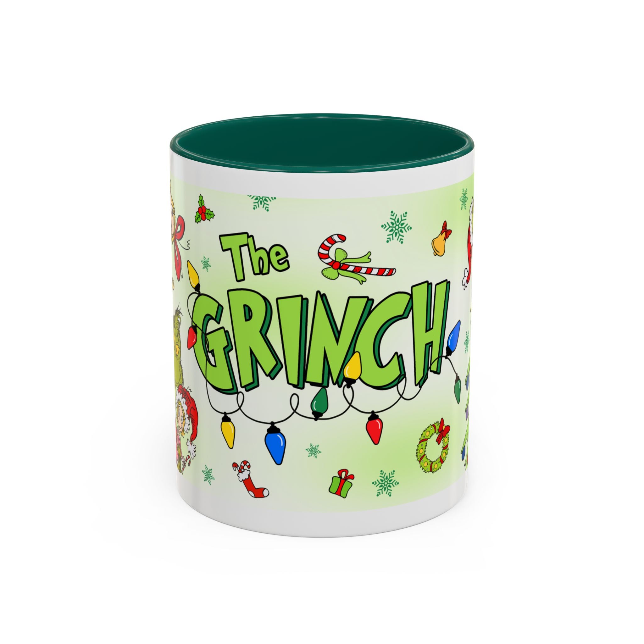 Whimsical The Grinch Mugs, Funny Holiday Gift, Christmas Coffee Cup, Festive Drinkware, Grinch Themed Mug