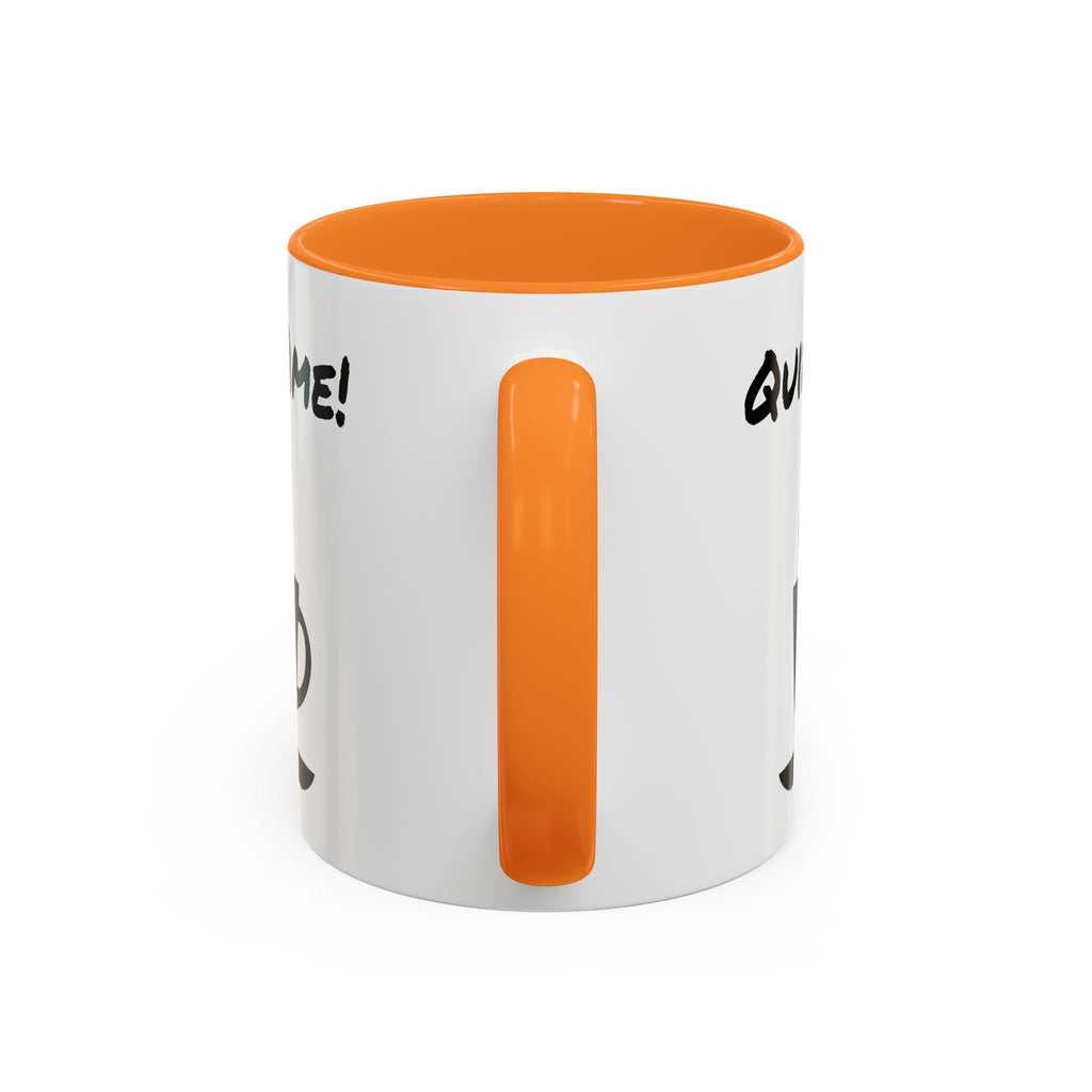 Quiet Time Coffee Mug — Black Accent 11oz/15oz
