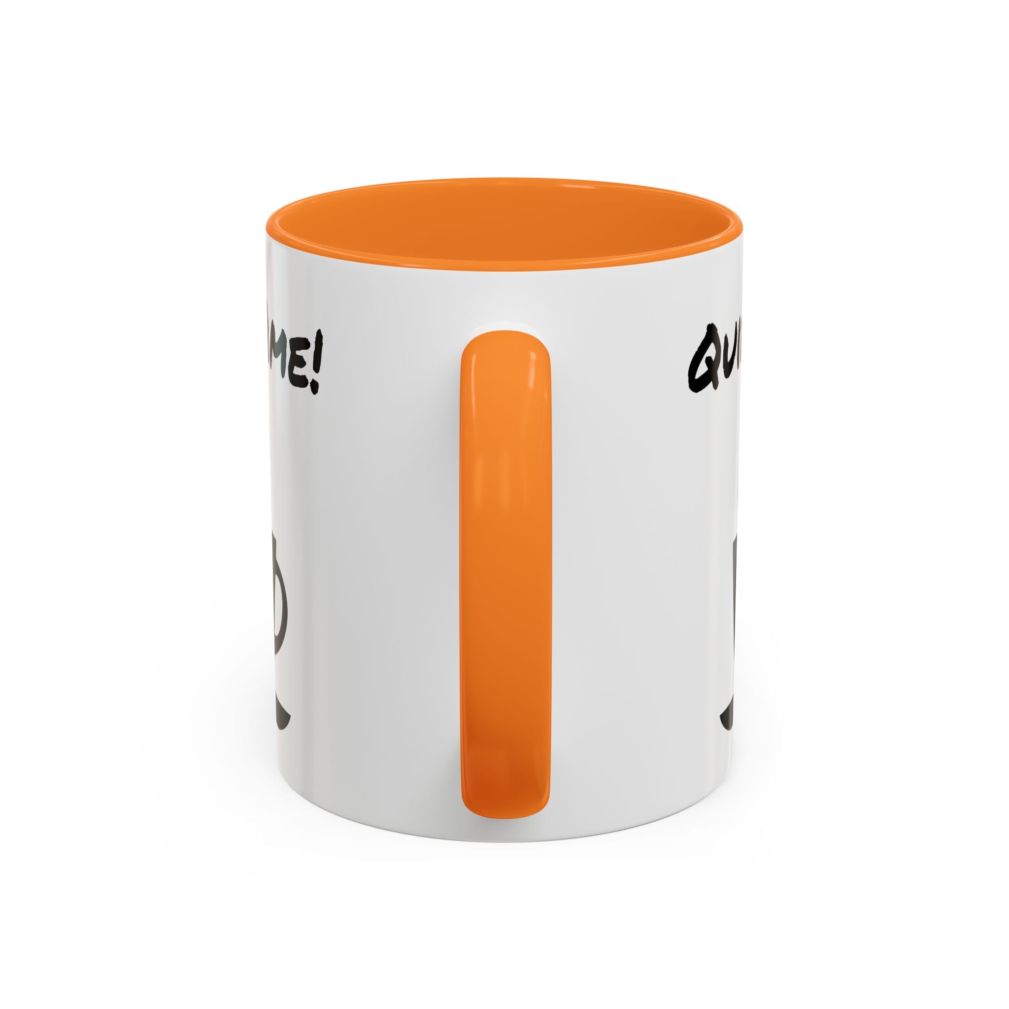 Quiet Time Coffee Mug — Black Accent 11oz/15oz