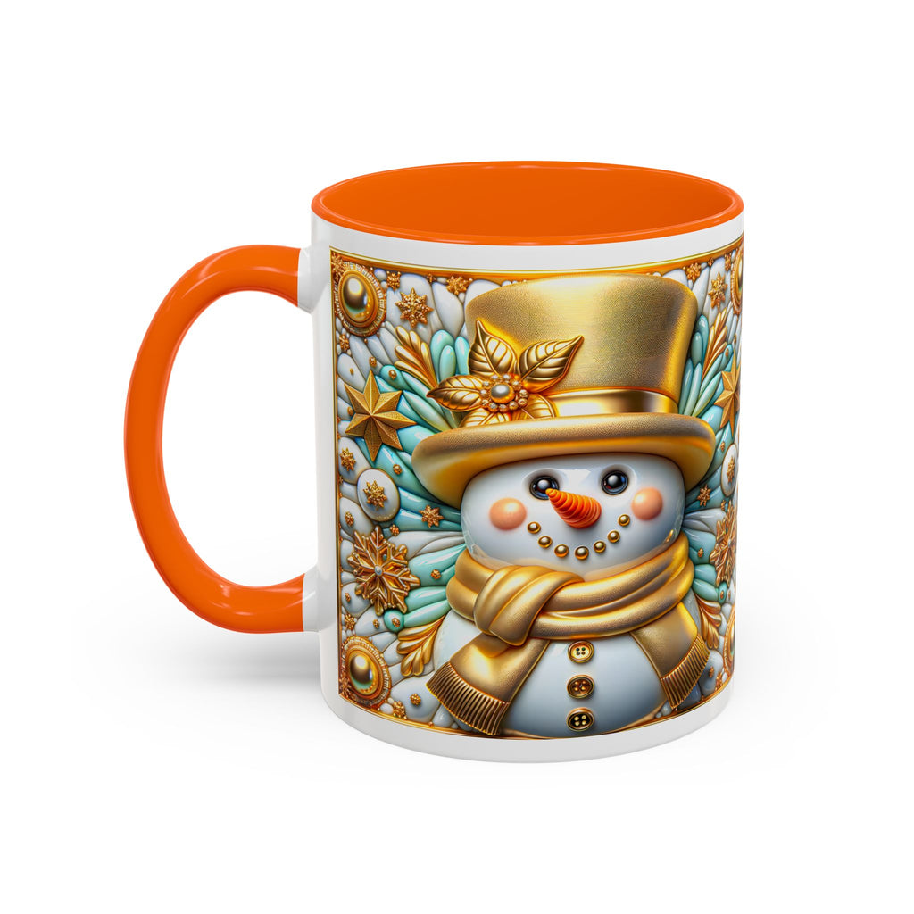 Festive Snowman Coffee Mug | Holiday Gift, Winter Decor, Cute Mug, Christmas Mug, Snowman Lover's Gift