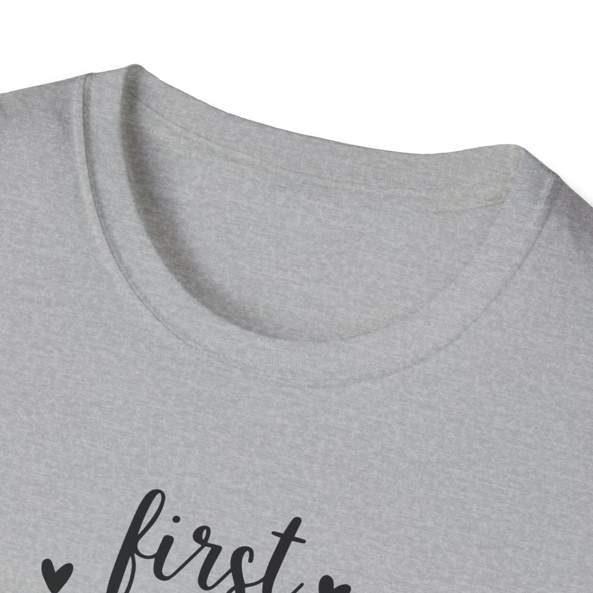 First I Drink Coffee - Unisex Softstyle T-Shirt