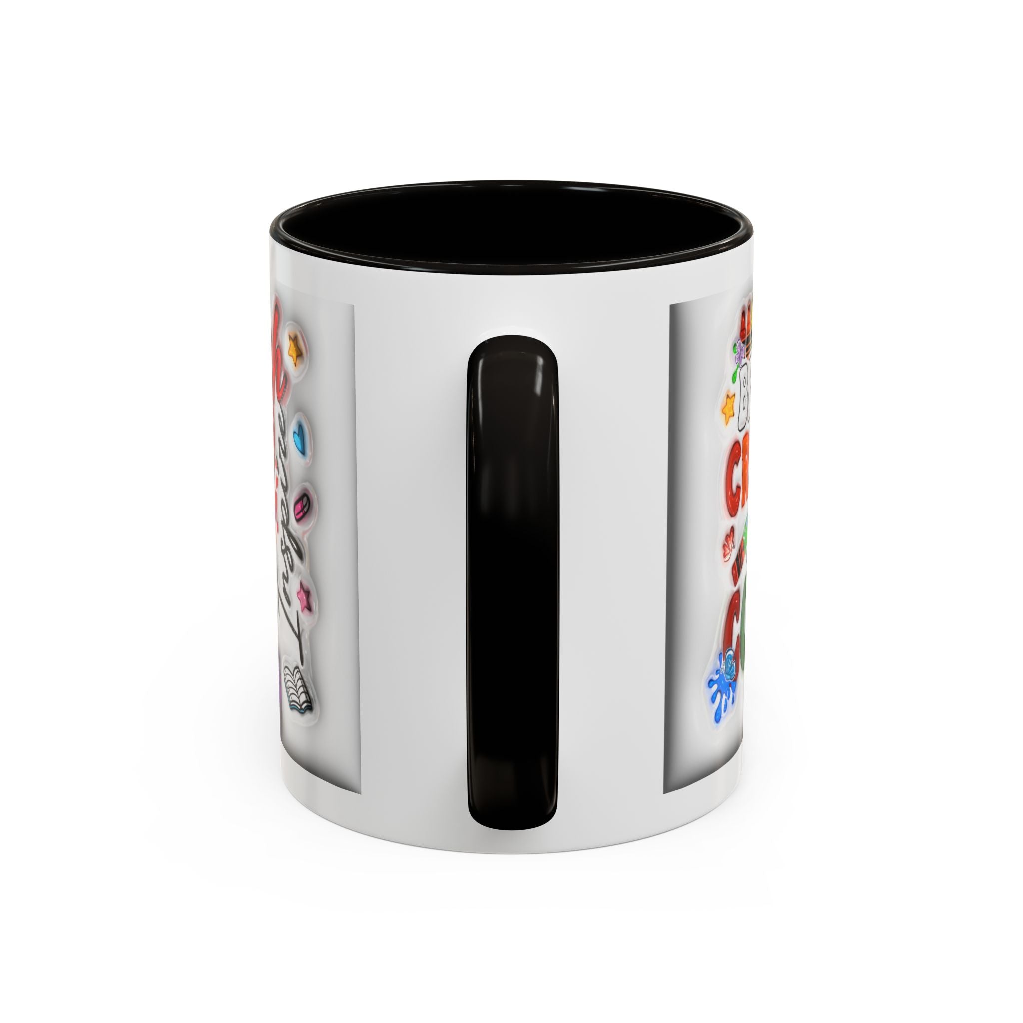 Personalized Teacher Mugs | Colorful 11oz & 15oz Coffee Cups | Fun Gift for Educators | Back to School | Teacher Appreciation