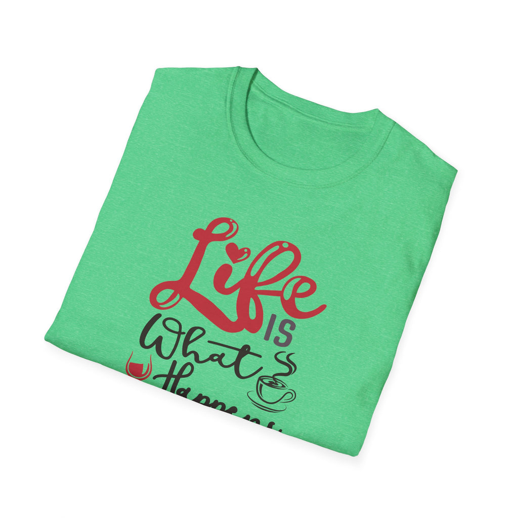 Coffee and Wine - Men's and Woman's Soft style T-Shirt