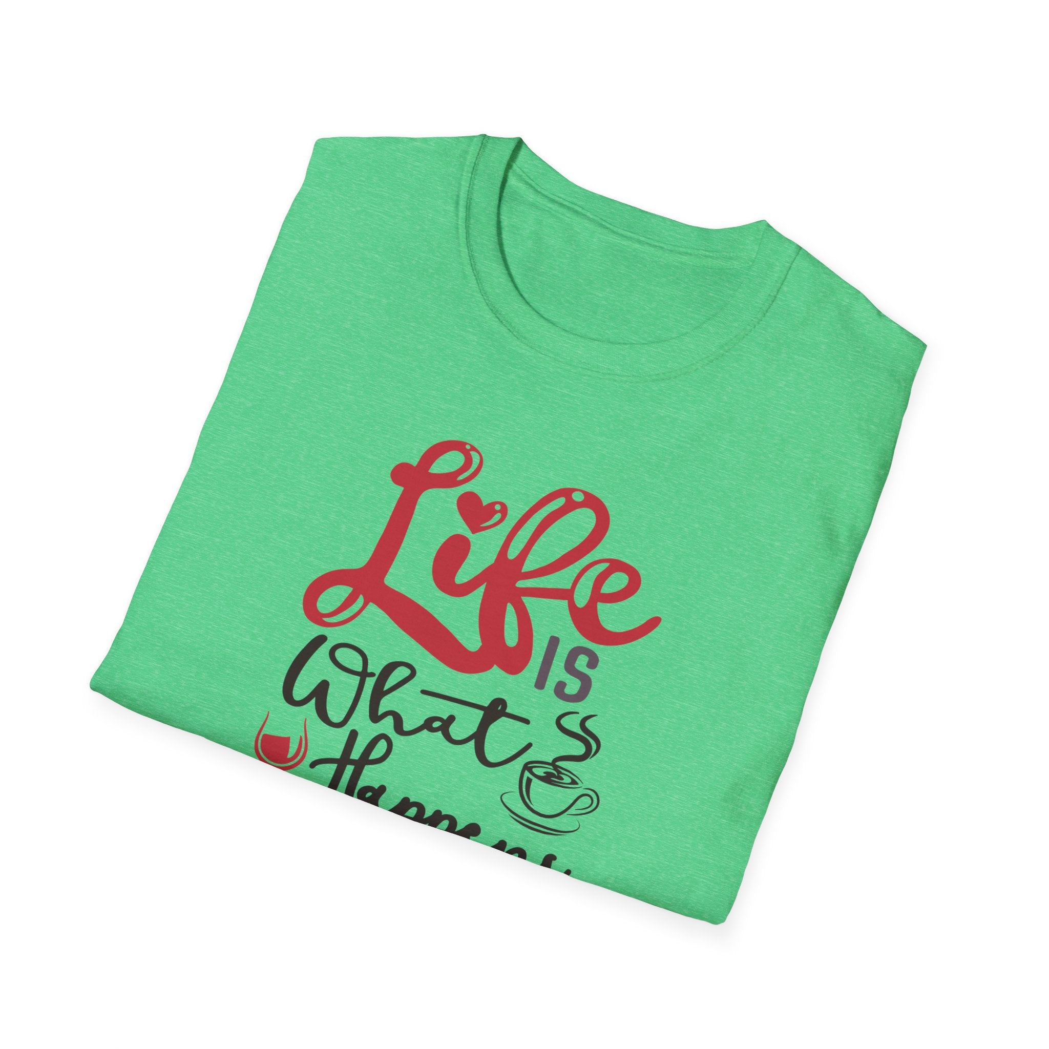Coffee and Wine - Men's and Woman's Soft style T-Shirt