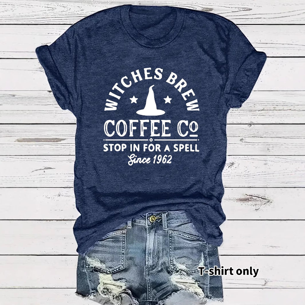 T-shirt women COFFEE CO letters