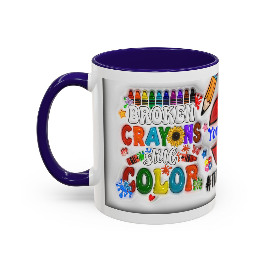 Personalized Teacher Mugs | Colorful 11oz & 15oz Coffee Cups | Fun Gift for Educators | Back to School | Teacher Appreciation