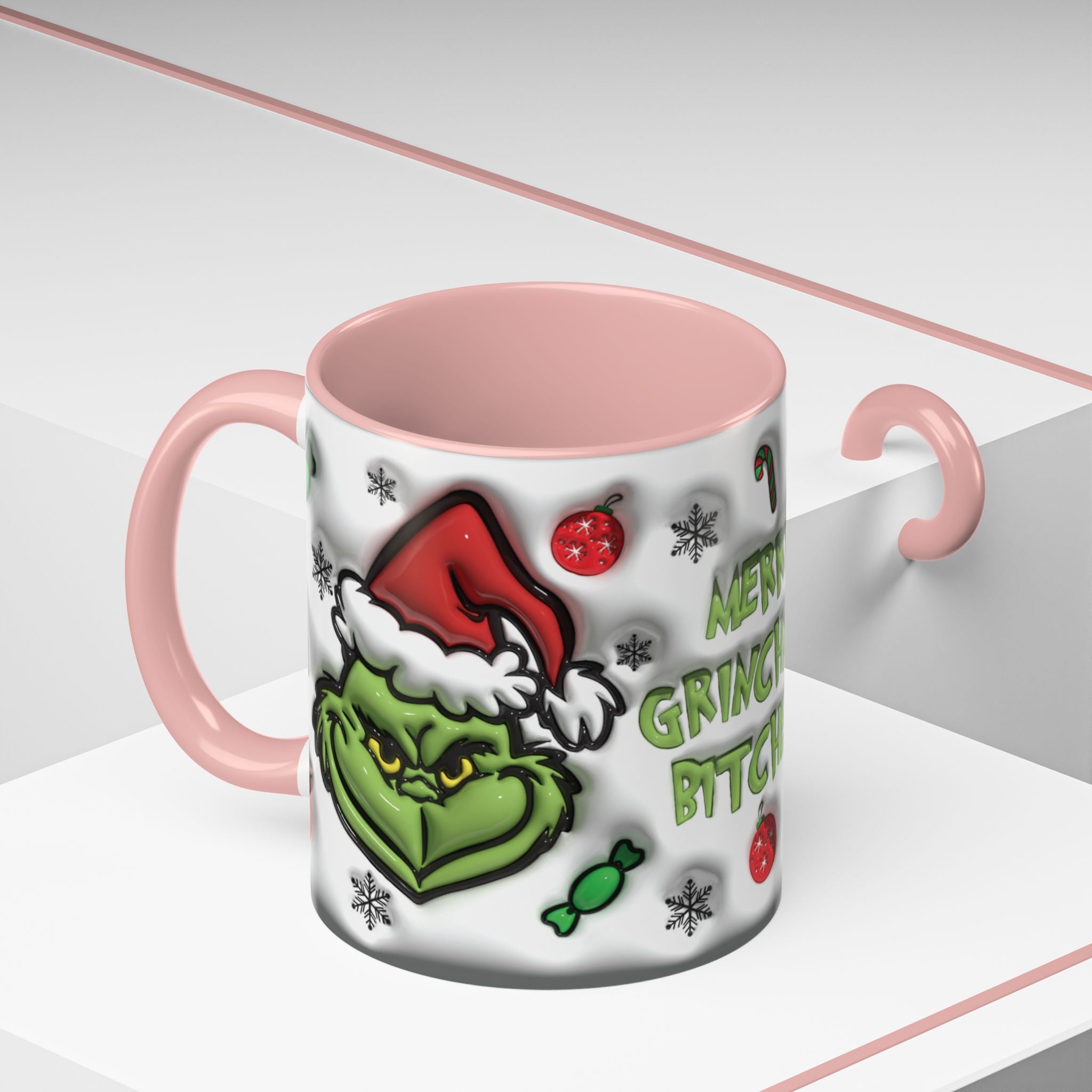 Merry Grinchmas Coffee Mug - Holiday Gift for Christmas Lovers, Fun Ceramic Mug, Grinch-Themed Drinkware, Funny Coffee Cup