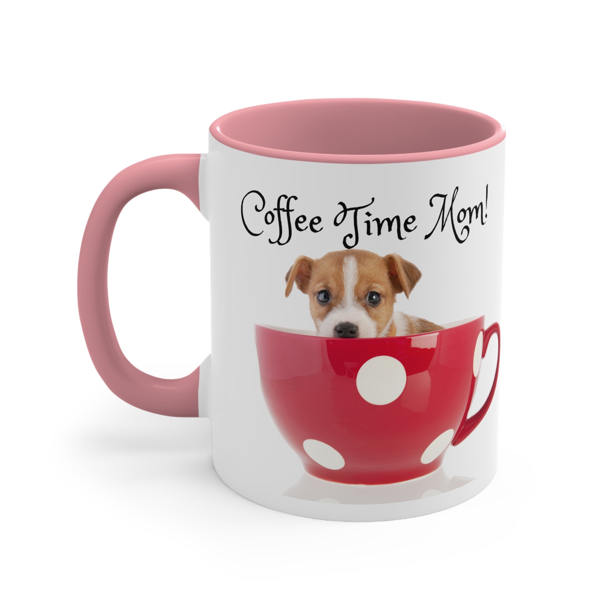 Coffee Time Mom - White Ceramic Mug