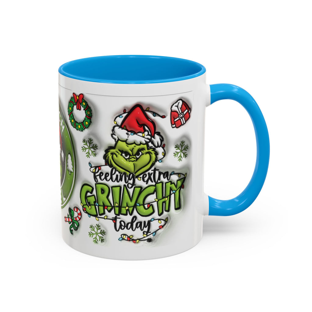 Grinch-themed Coffee Mug, Fun Holiday Gift, Christmas Mug, Grinch Fuel, Unique Grinchy Decor, Extra Grinchy Mug