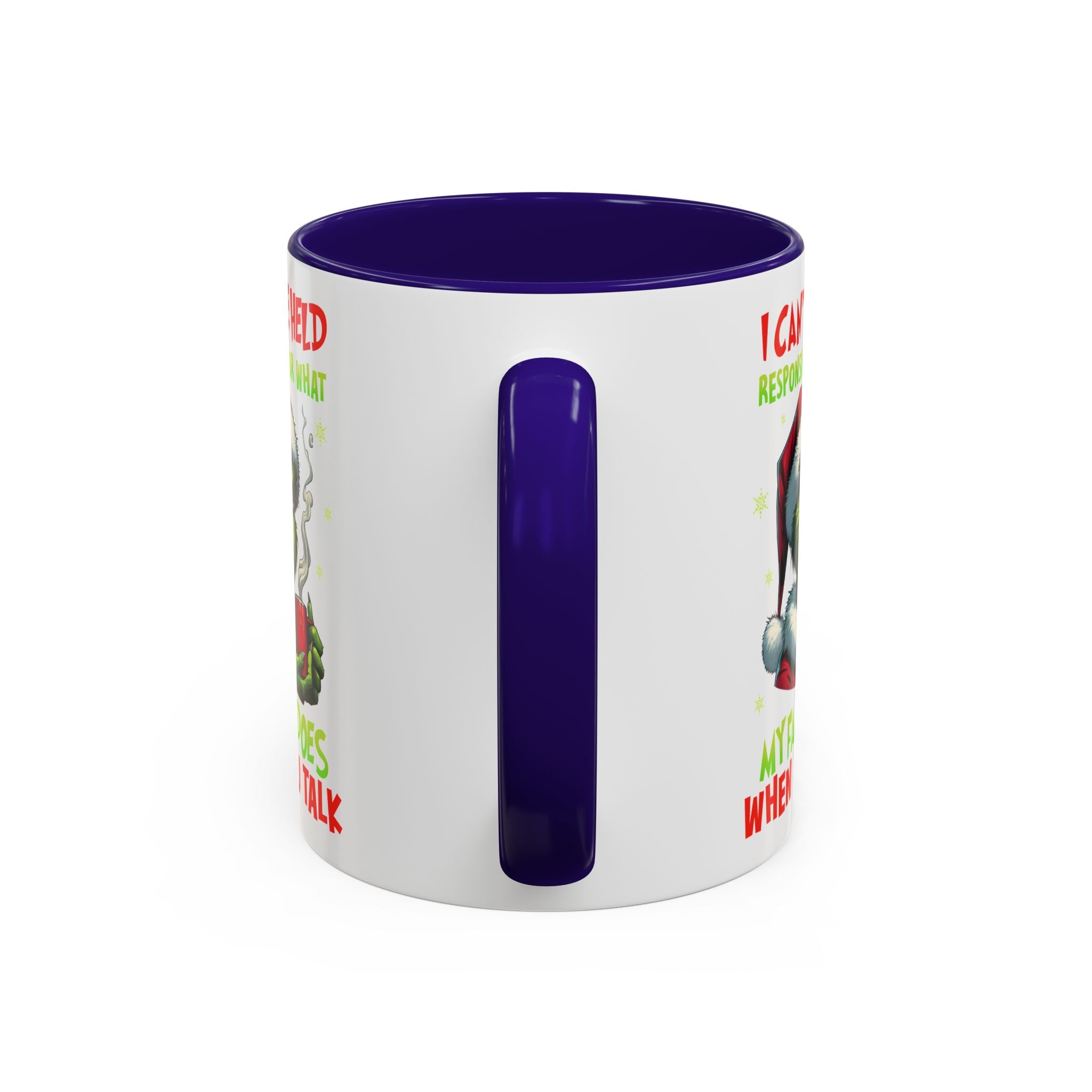 Colorful Grinch Mugs - Perfect for the Holidays, Funny Gift, Coffee Mug, Christmas Present, Office Humor, Grinch Lover