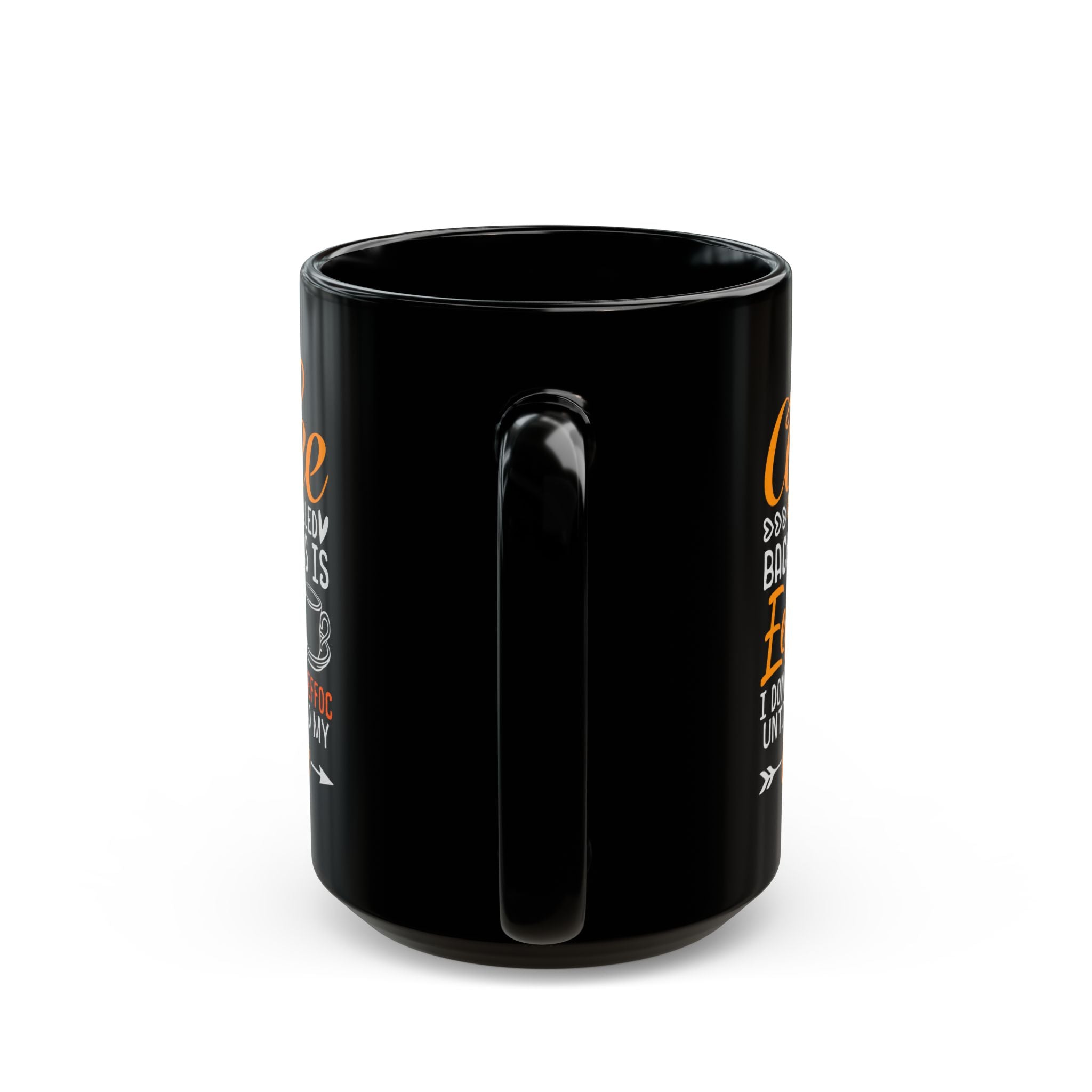 Coffee Mug — “Coffee Spelled Backwards Is EefoC” Funny Morning Coffee Gift