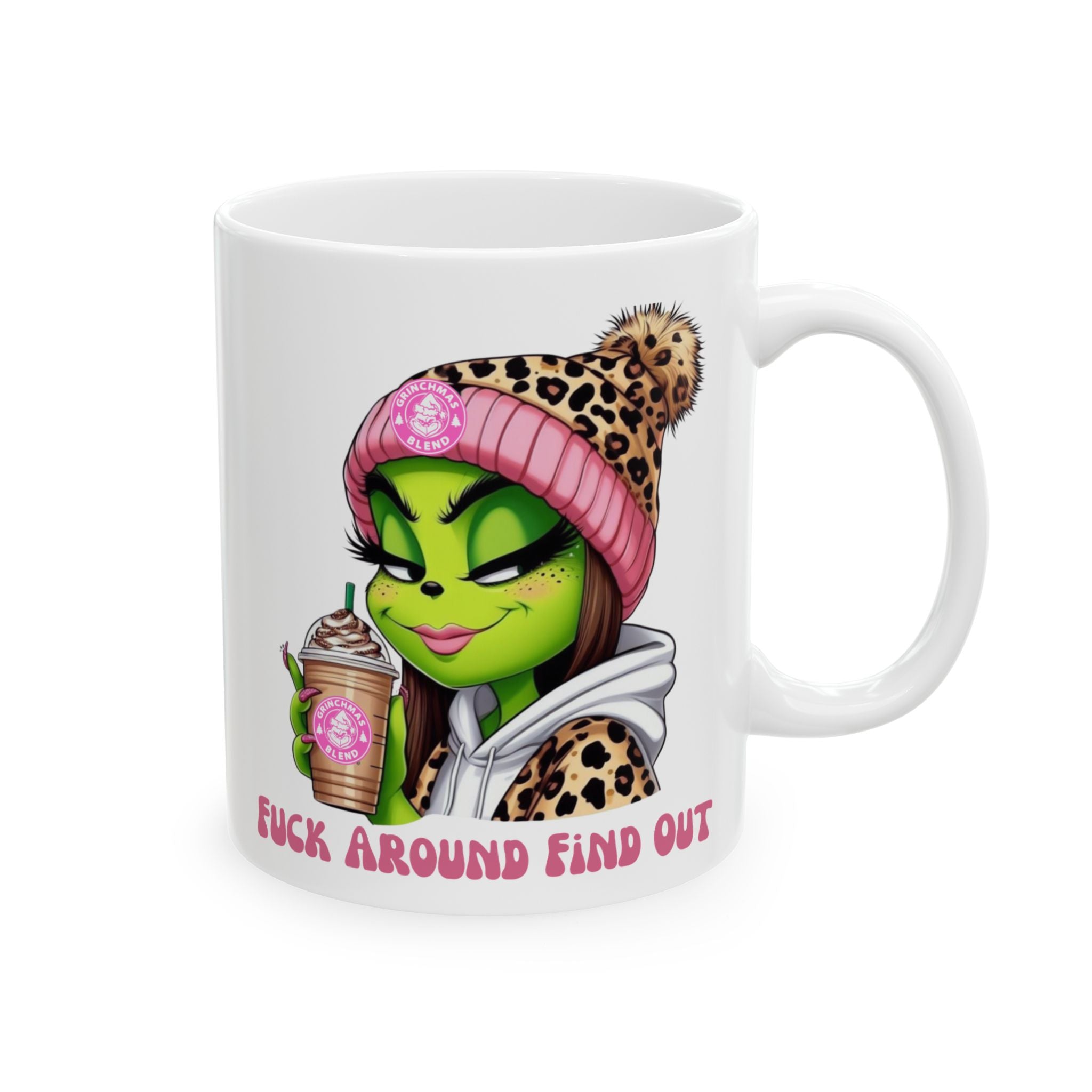 FA/FO Fun and Sassy Ceramic Mug | Cute Coffee Cup | Gift for Crazy Plant Lovers | Motivational Mug | Home Decor | Birthday Gift