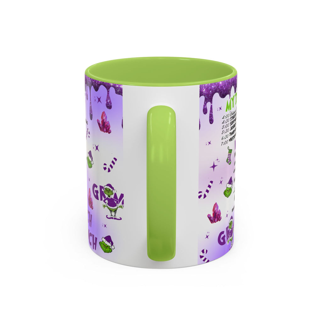 Grinchy Coffee Mug - Fun Holiday Mug, Christmas Gift, Office Decor, Grinch Lovers, DNA Test Humor