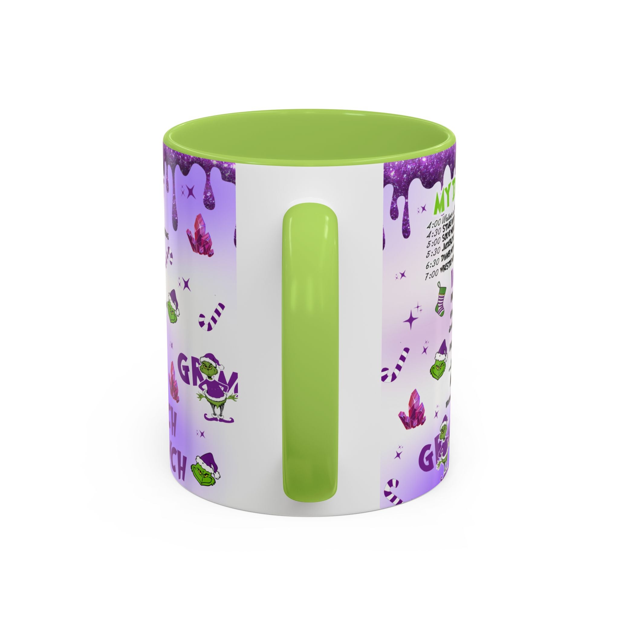 Grinchy Coffee Mug - Fun Holiday Mug, Christmas Gift, Office Decor, Grinch Lovers, DNA Test Humor