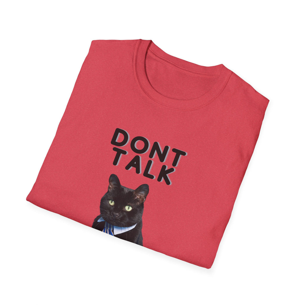 Don't Talk Until My Second Cup - Unisex Softstyle T-Shirt