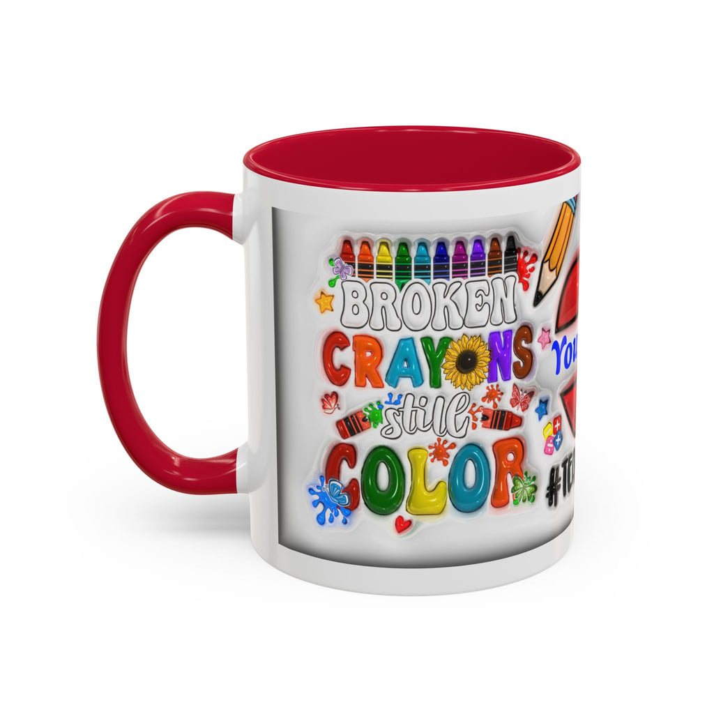Personalized Teacher Mugs | Colorful 11oz & 15oz Coffee Cups | Fun Gift for Educators | Back to School | Teacher Appreciation