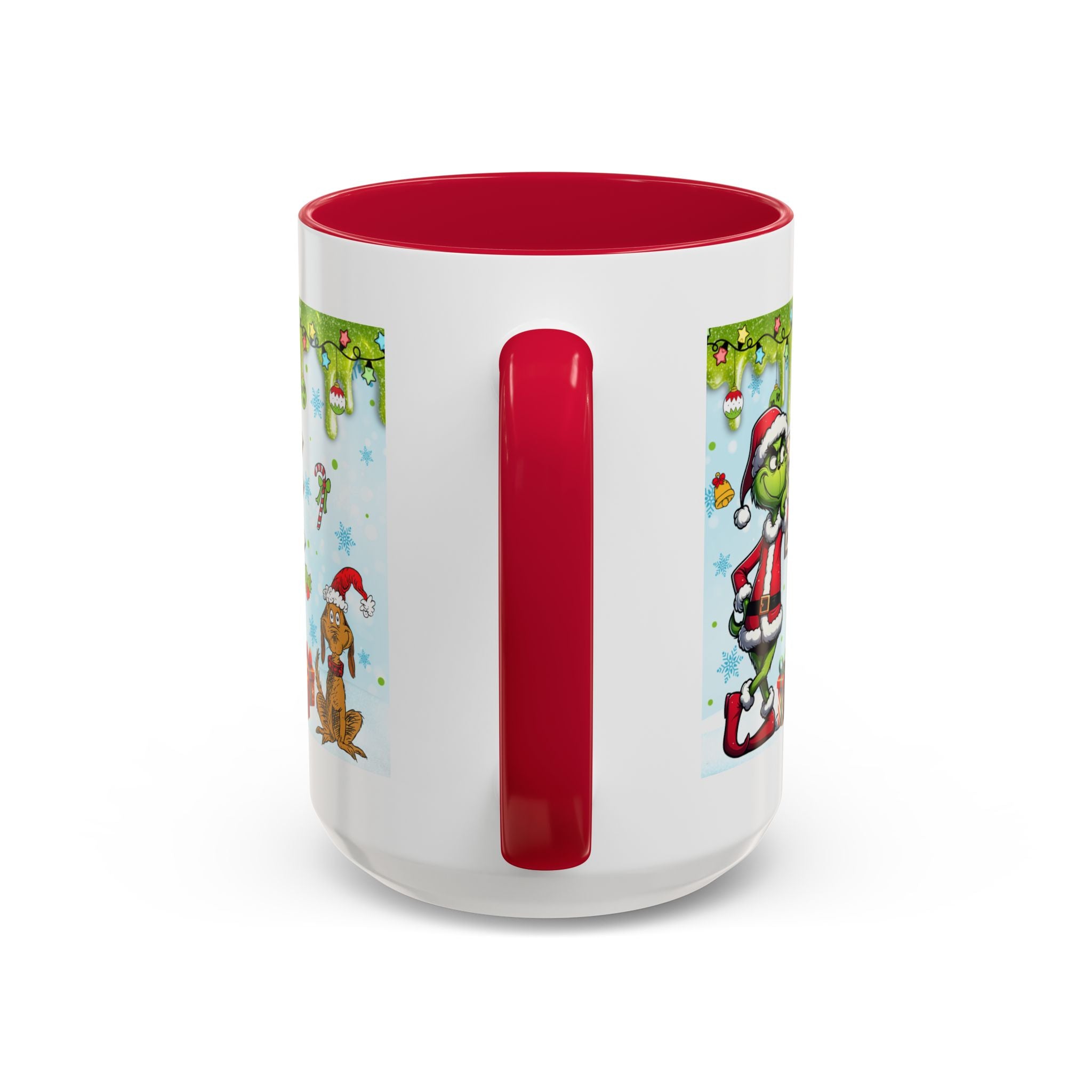 Grinch Christmas Mug | Colorful 11oz 15oz Ceramic Coffee Cup