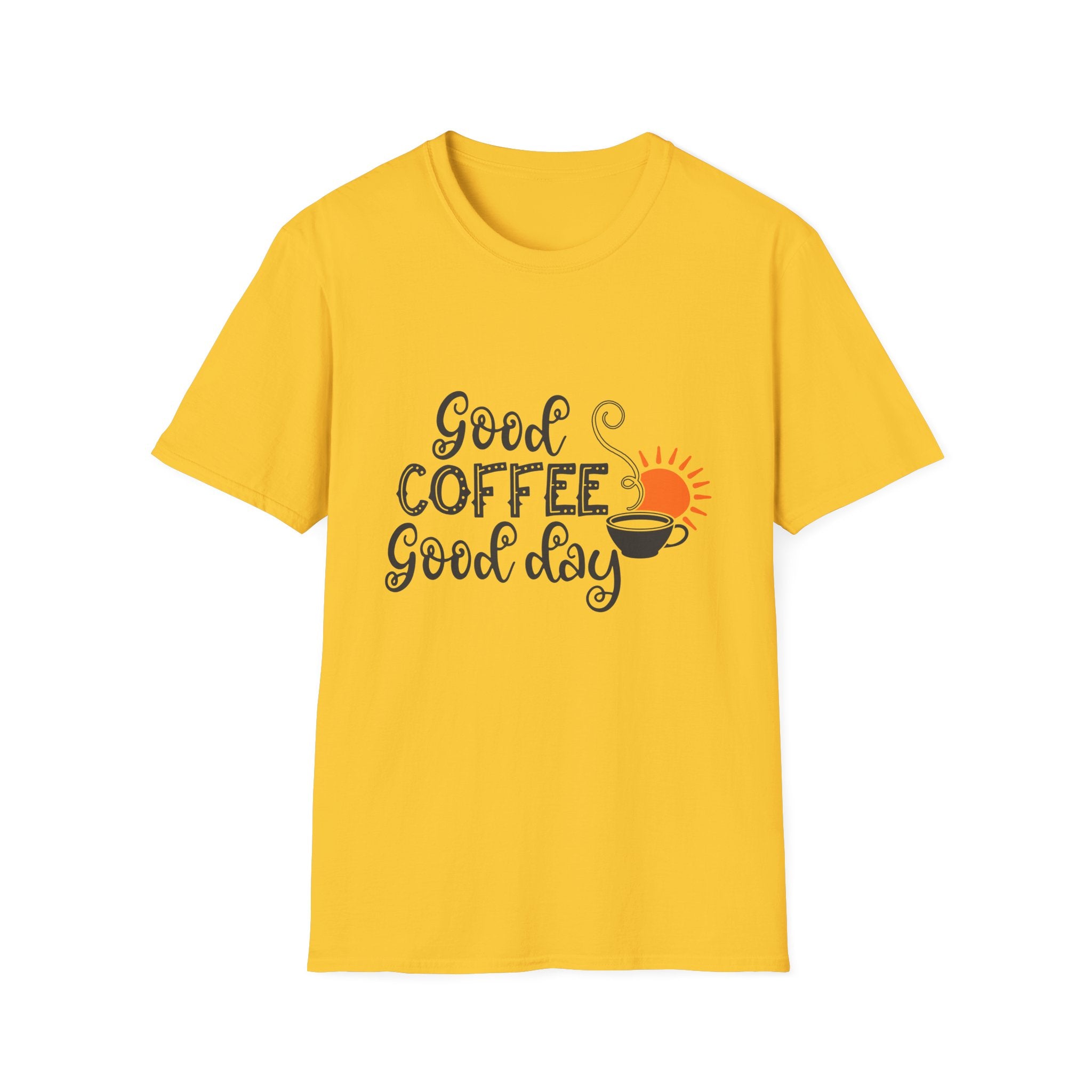 Good Coffee Good Day - Unisex Softstyle T-Shirt