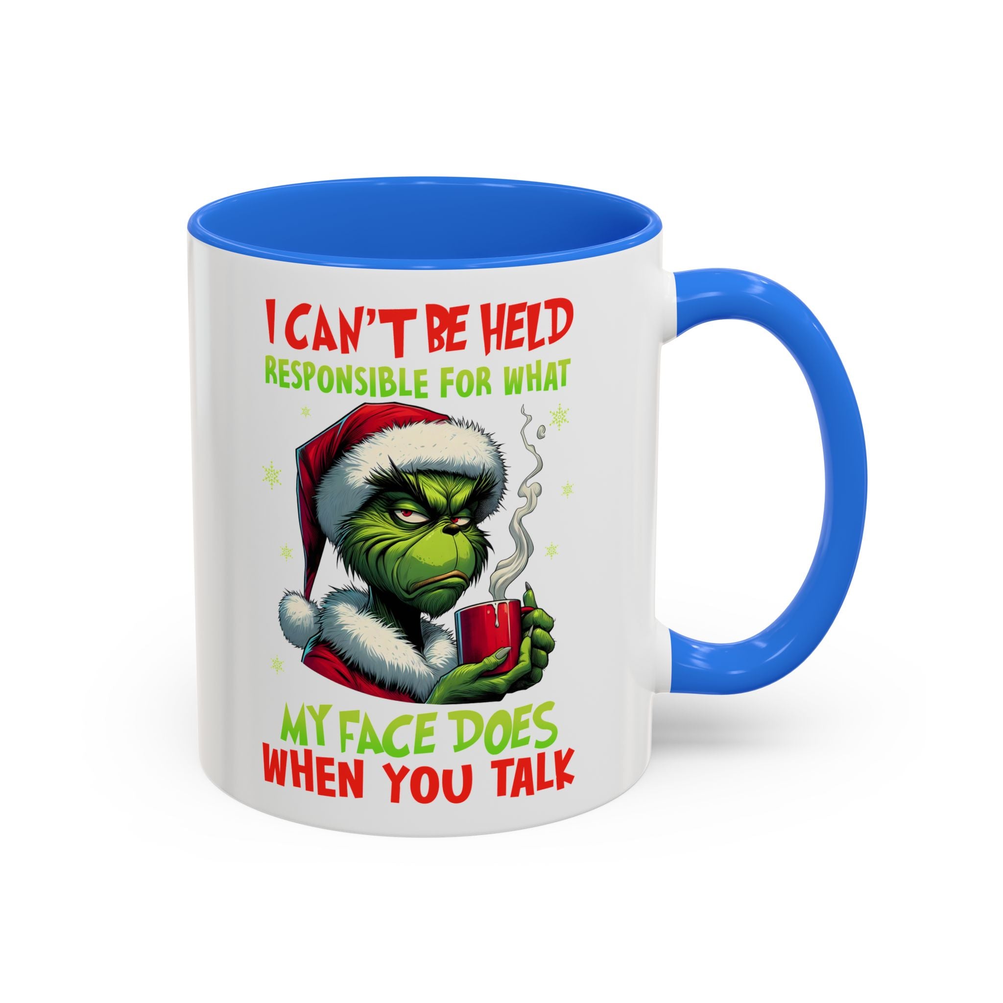 Colorful Grinch Mugs - Perfect for the Holidays, Funny Gift, Coffee Mug, Christmas Present, Office Humor, Grinch Lover