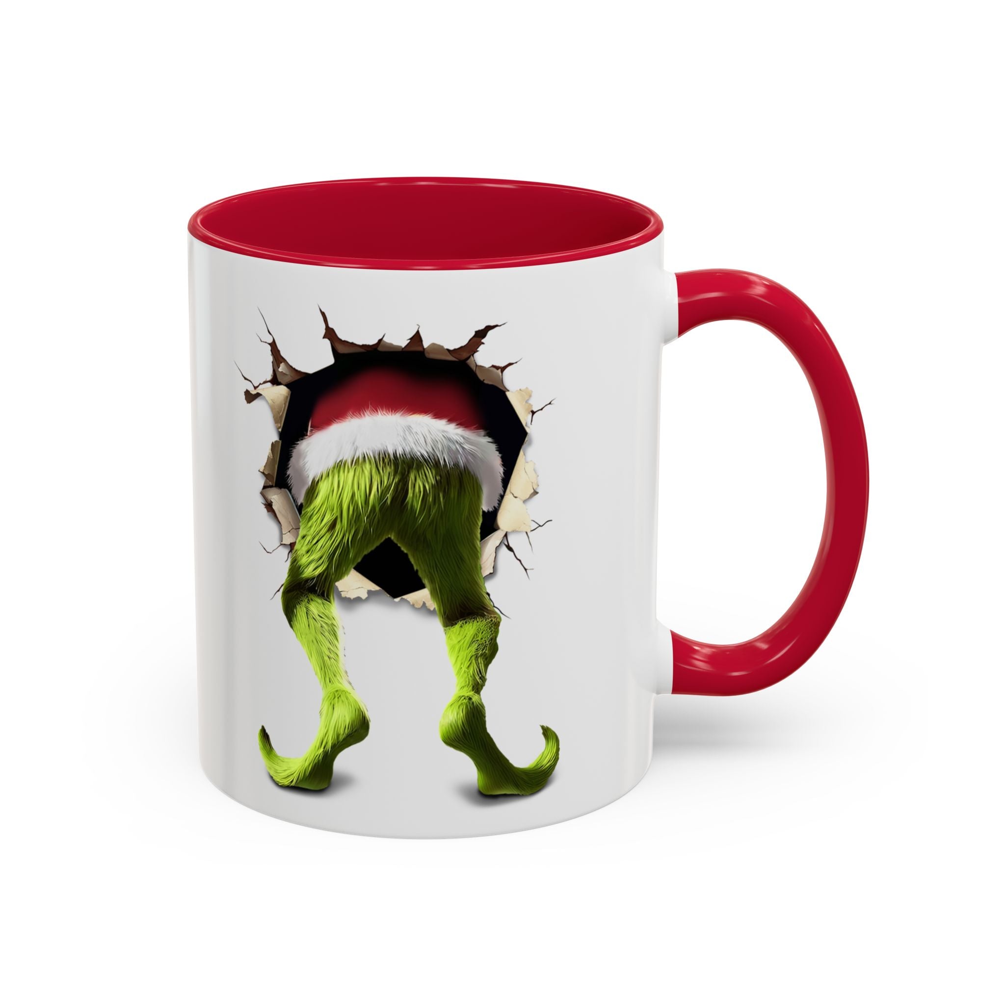 Grinch Holiday Coffee Mugs, Colorful 11oz & 15oz Drinking Cups, Funny Gift for Christmas, Holiday Decor, Unique Kitchenware
