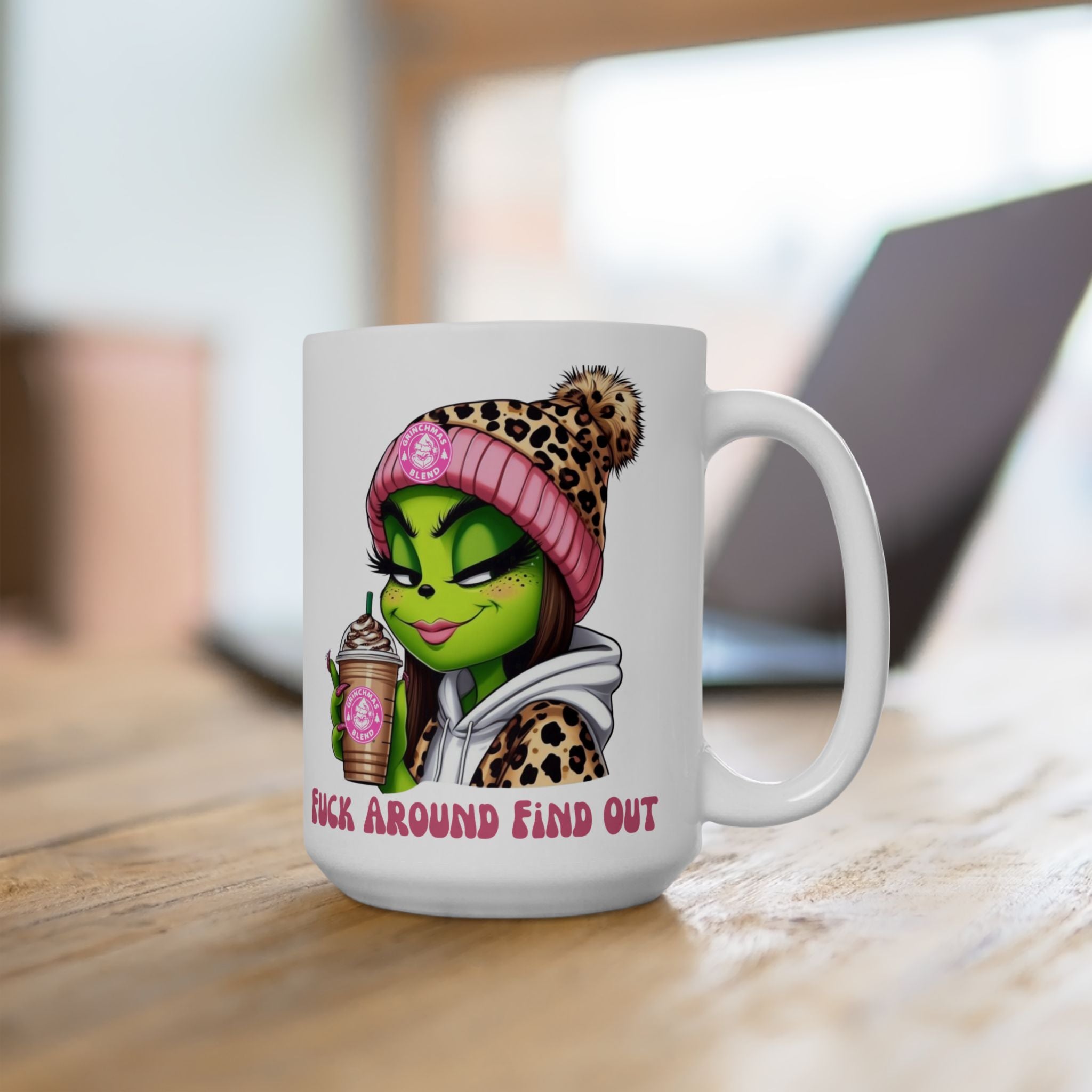 FA/FO Fun and Sassy Ceramic Mug | Cute Coffee Cup | Gift for Crazy Plant Lovers | Motivational Mug | Home Decor | Birthday Gift