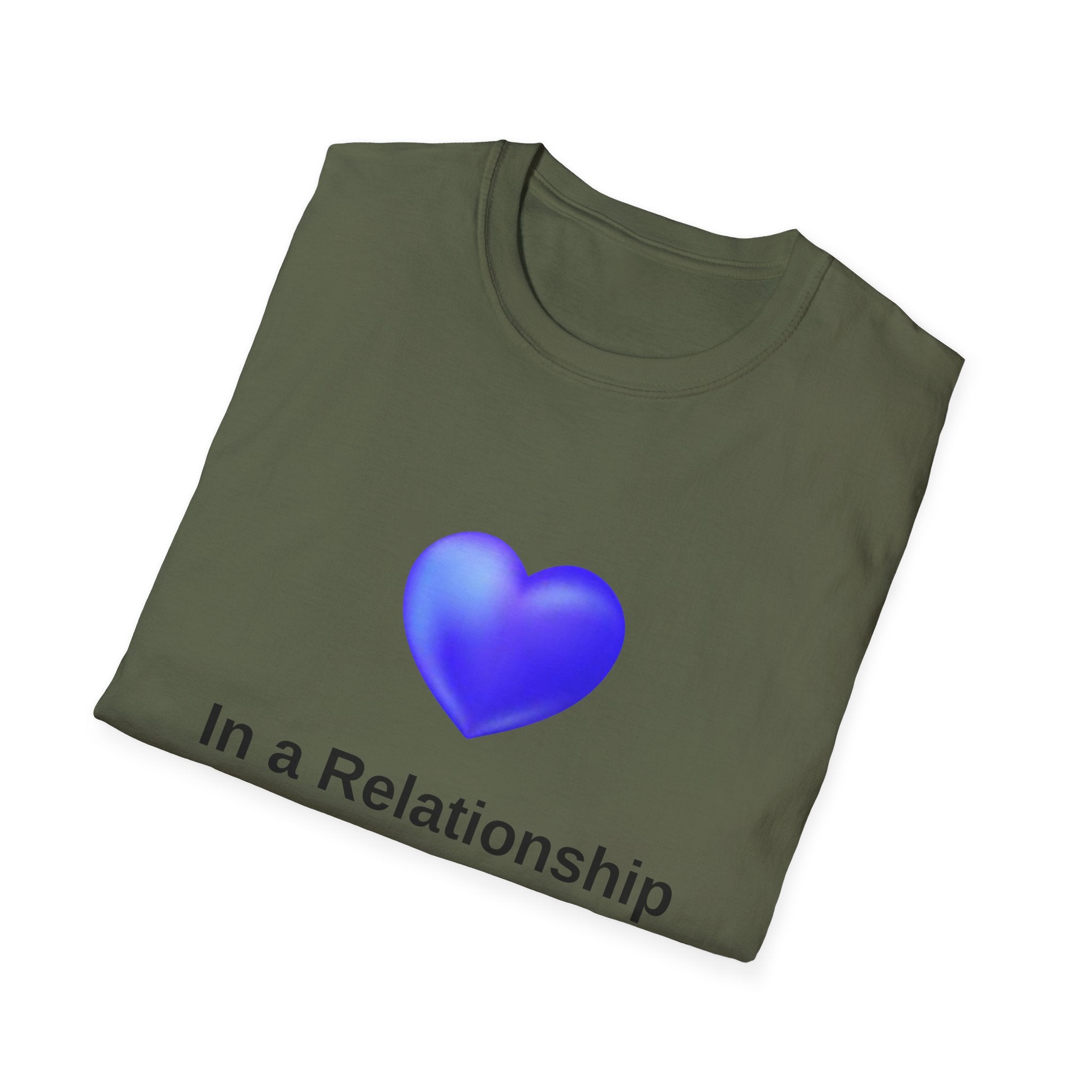 In a Relationship with Coffee - Today - Unisex Softstyle T-Shirt