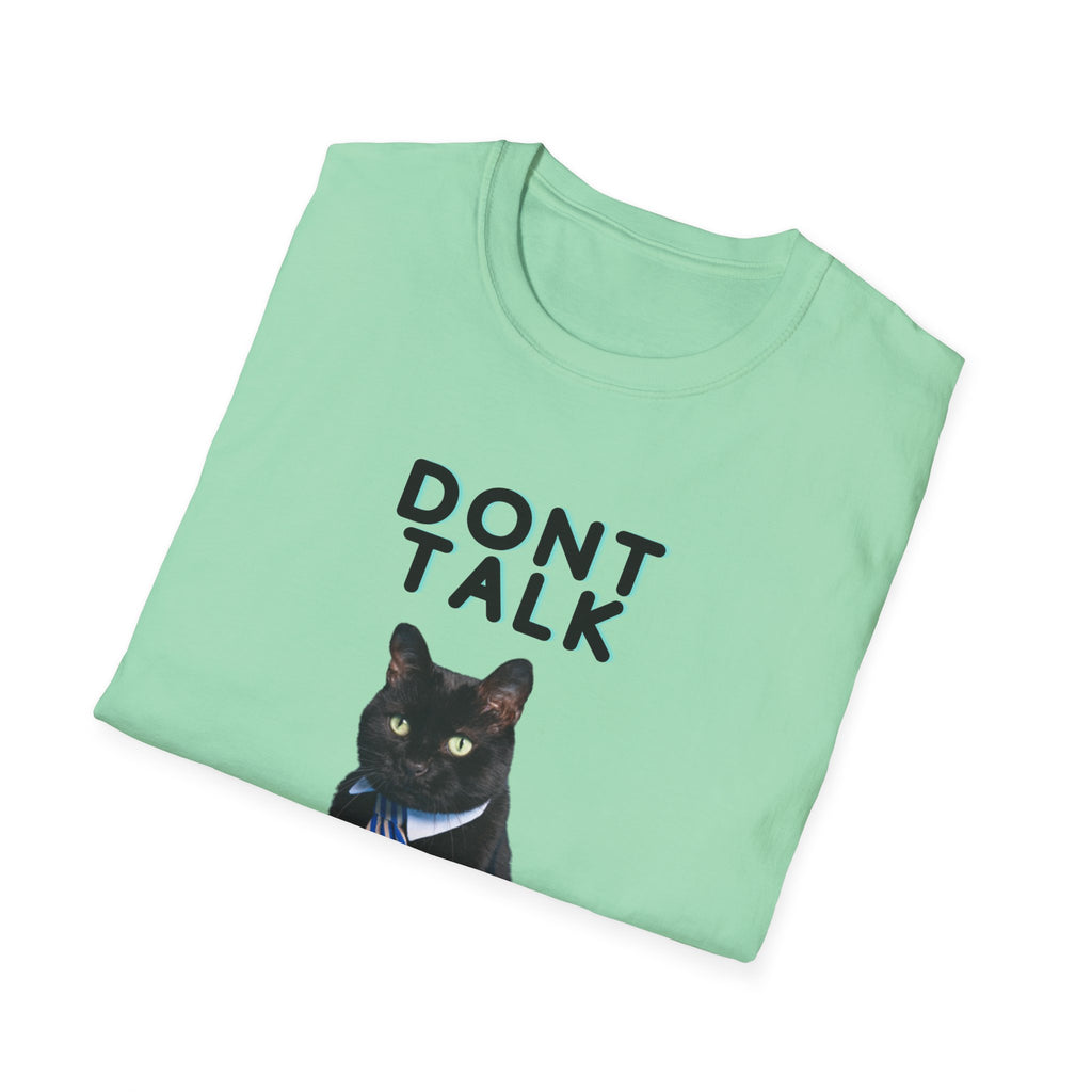 Don't Talk Until My Second Cup - Unisex Softstyle T-Shirt