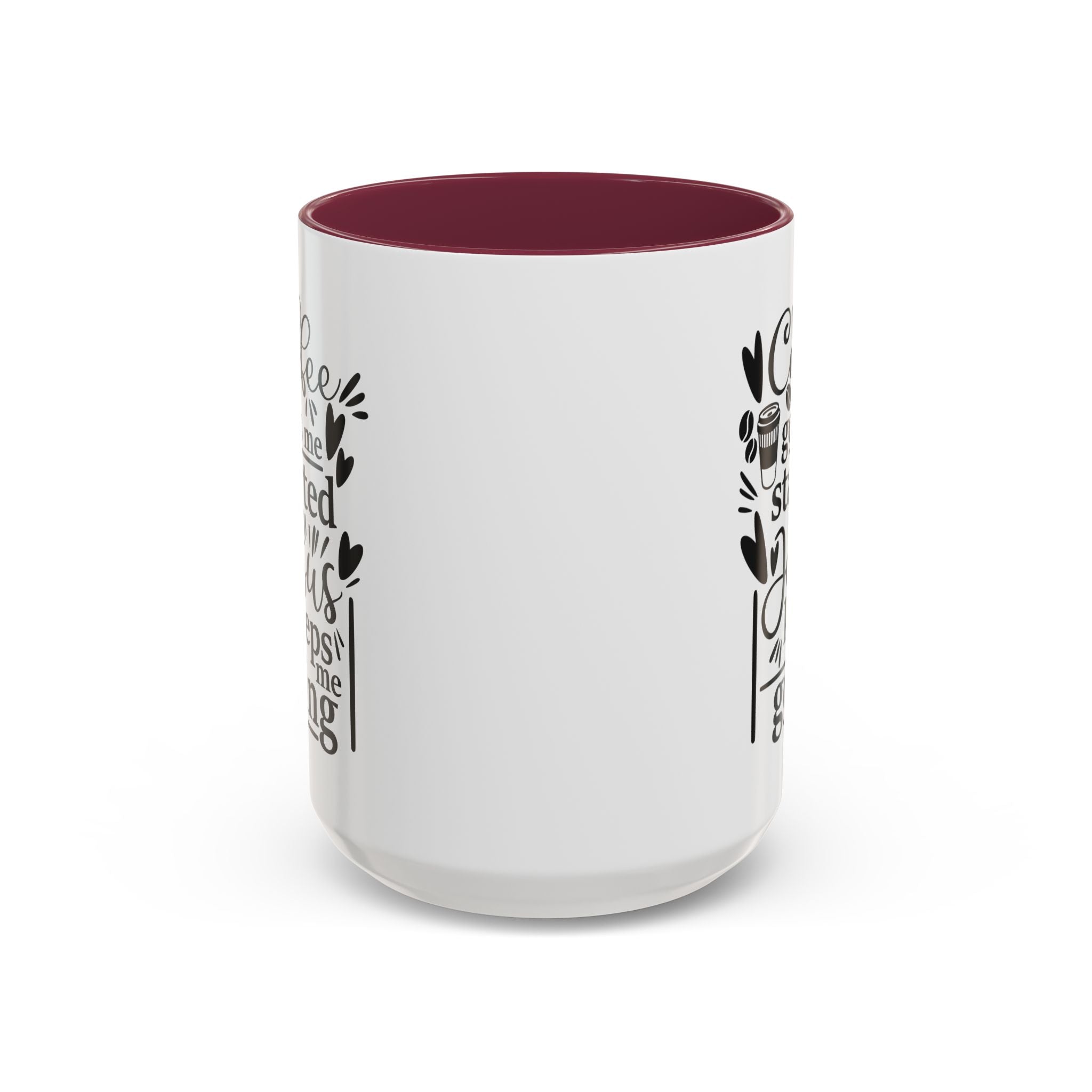 Faithful Morning Mug, Christian Coffee Cup, Religious Tea Mug, Jesus and Coffee Drinkware, Colorful Ceramic Mug