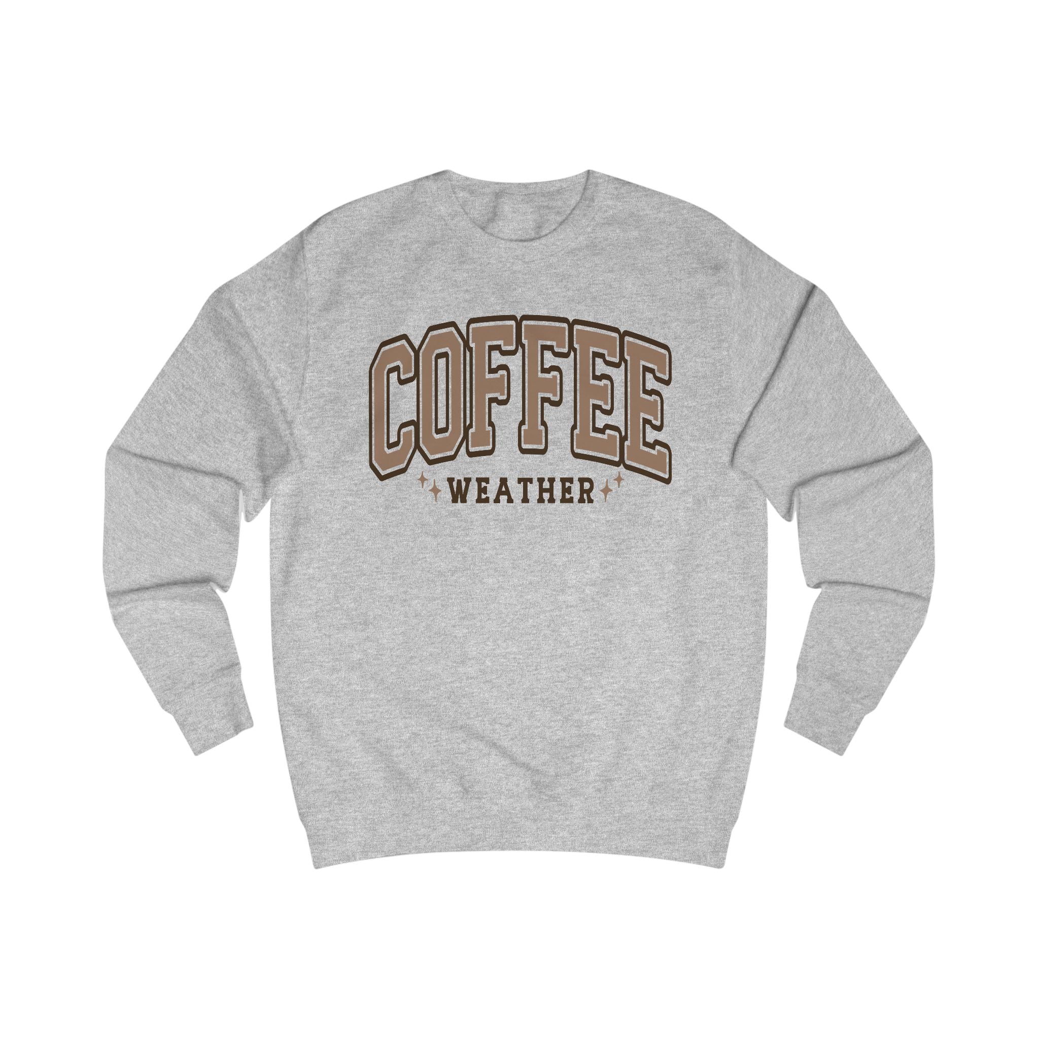 Cozy Coffee Weather Sweatshirt, Mens Womans Unisex Pullover, Gift for Coffee Lovers, Fall Fashion, Casual Wear