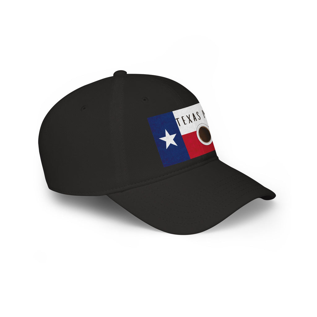 Texas Mud Coffee Flag Cap — Low Profile Baseball Hat