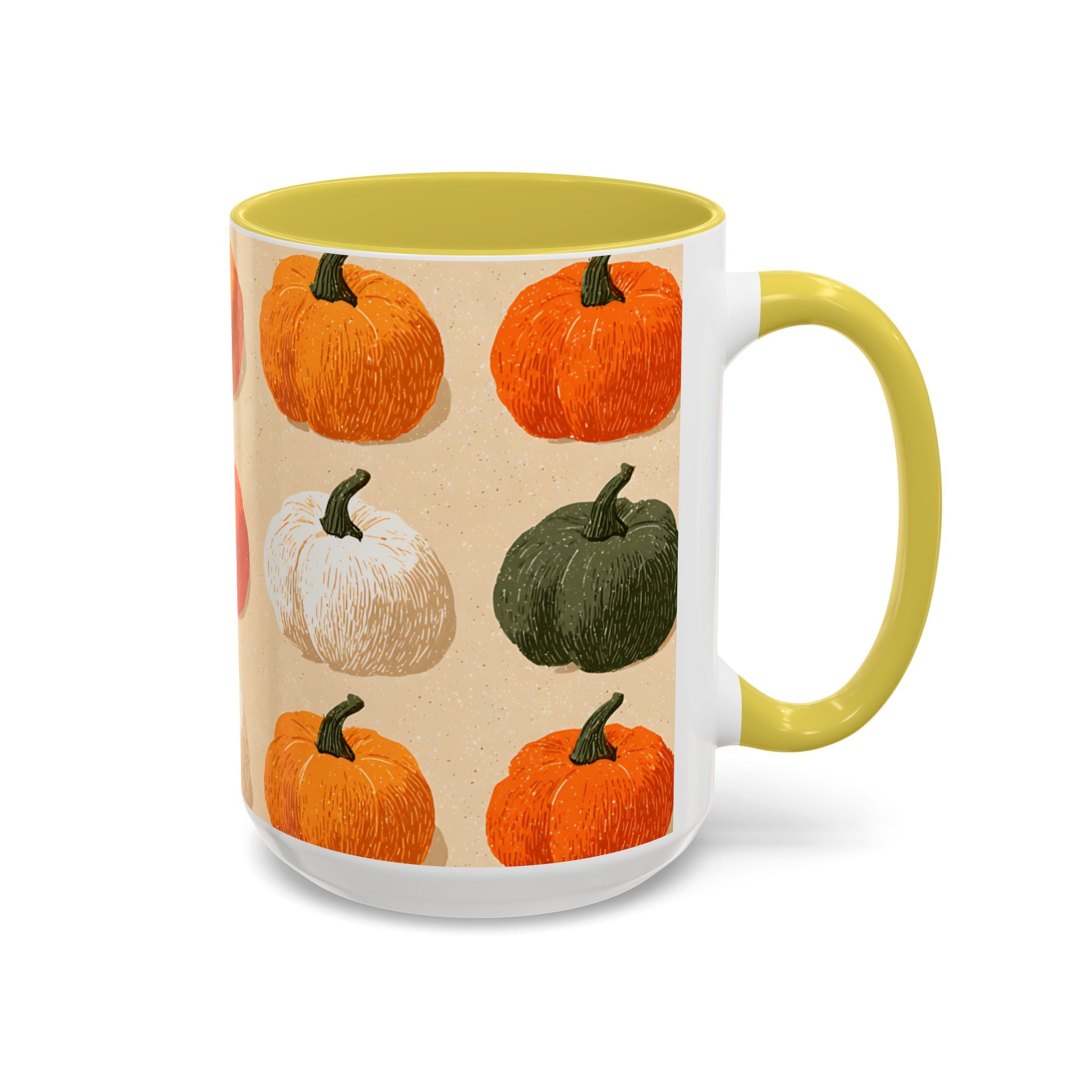 Autumn Pumpkin Mugs - Cozy Coffee Cups for Fall, Seasonal Drinkware, Thanksgiving Gifts, Home Decor, Pumpkin Spice Lovers